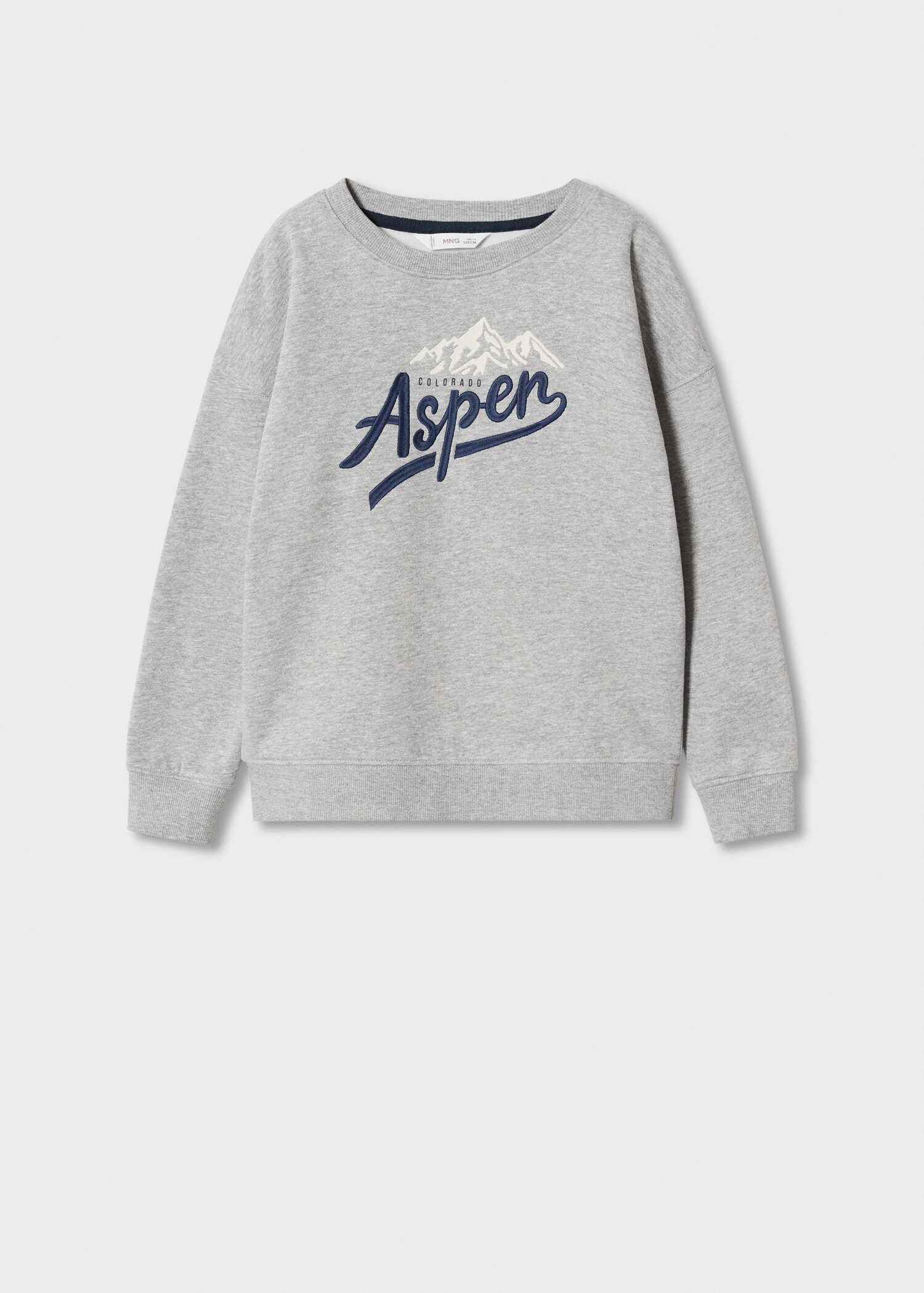 Embroidered printed hoodie - Barang tanpa model