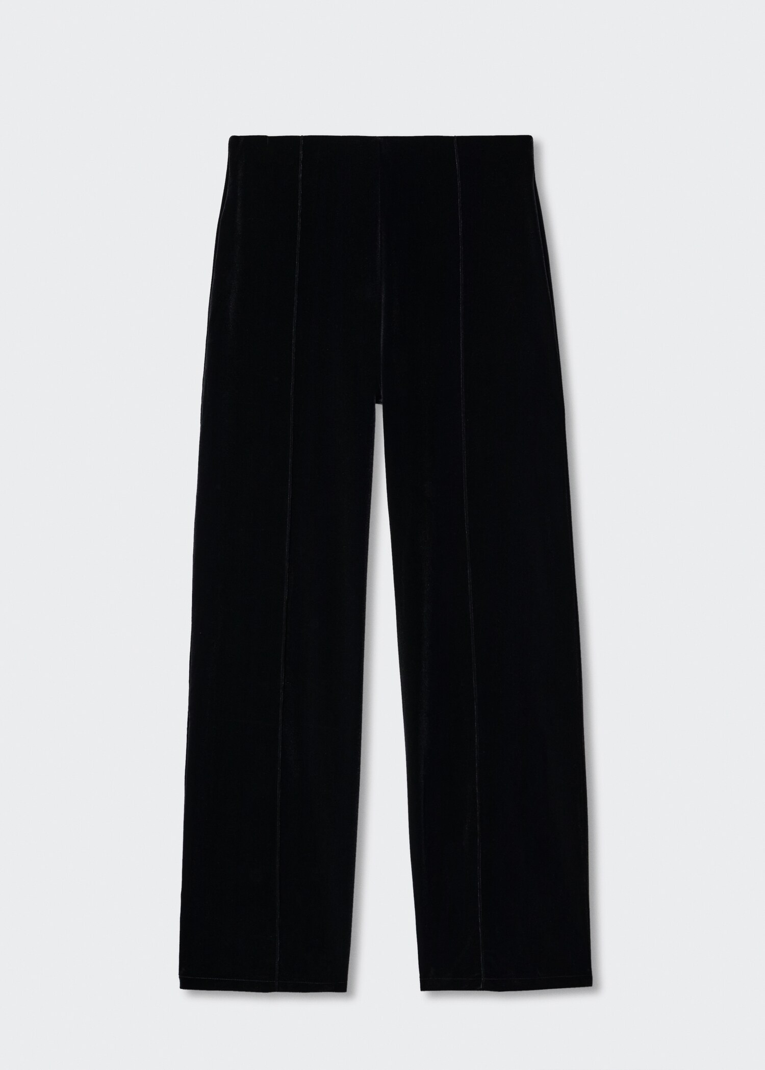 Velvet palazzo trousers - Article without model