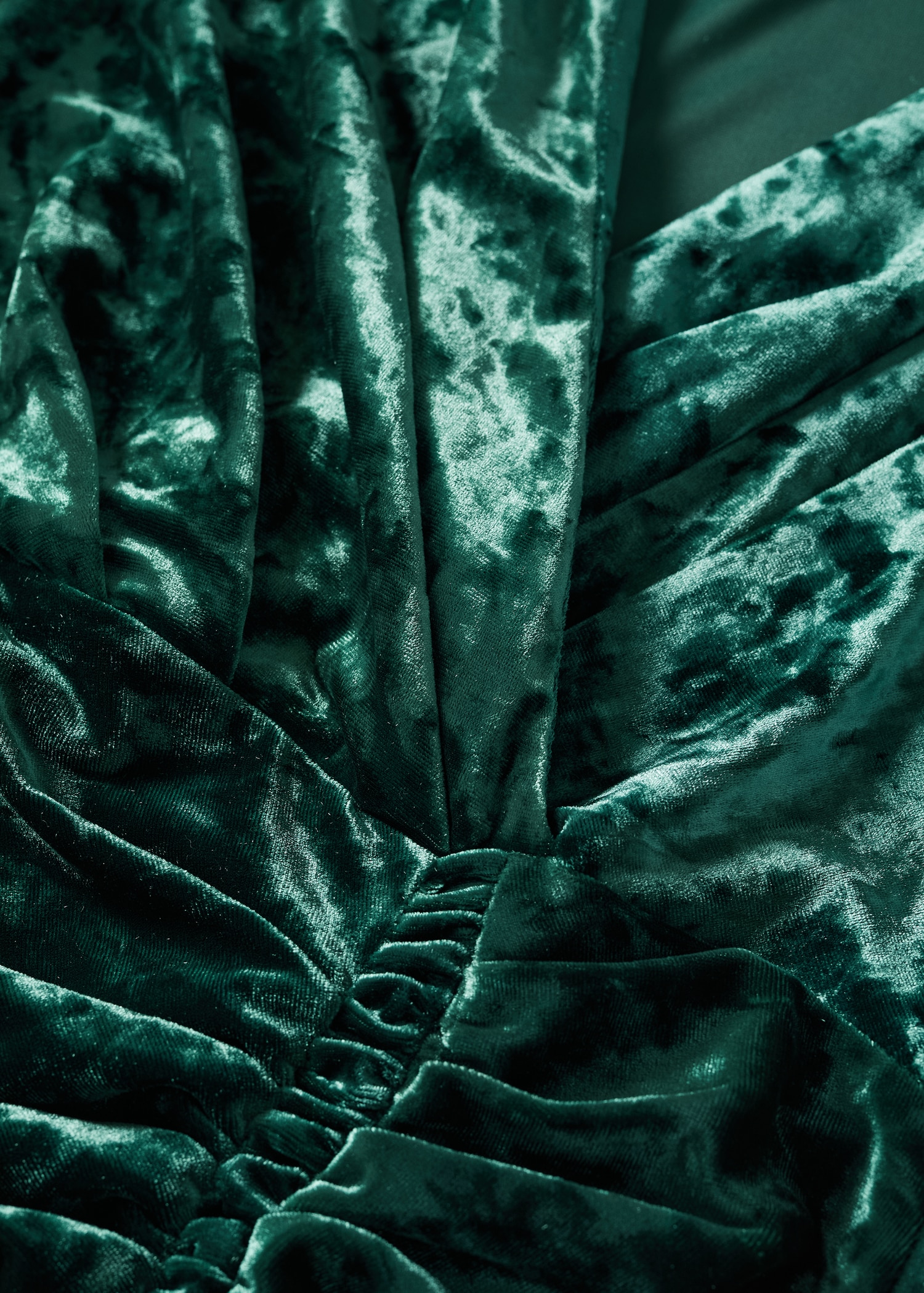 Vestido terciopelo fruncido - Detalle del artículo 8