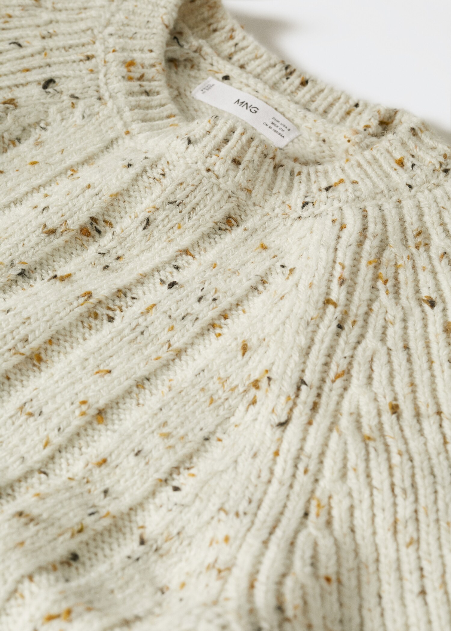 Jersey canalé jaspeado - Detalle del artículo 8