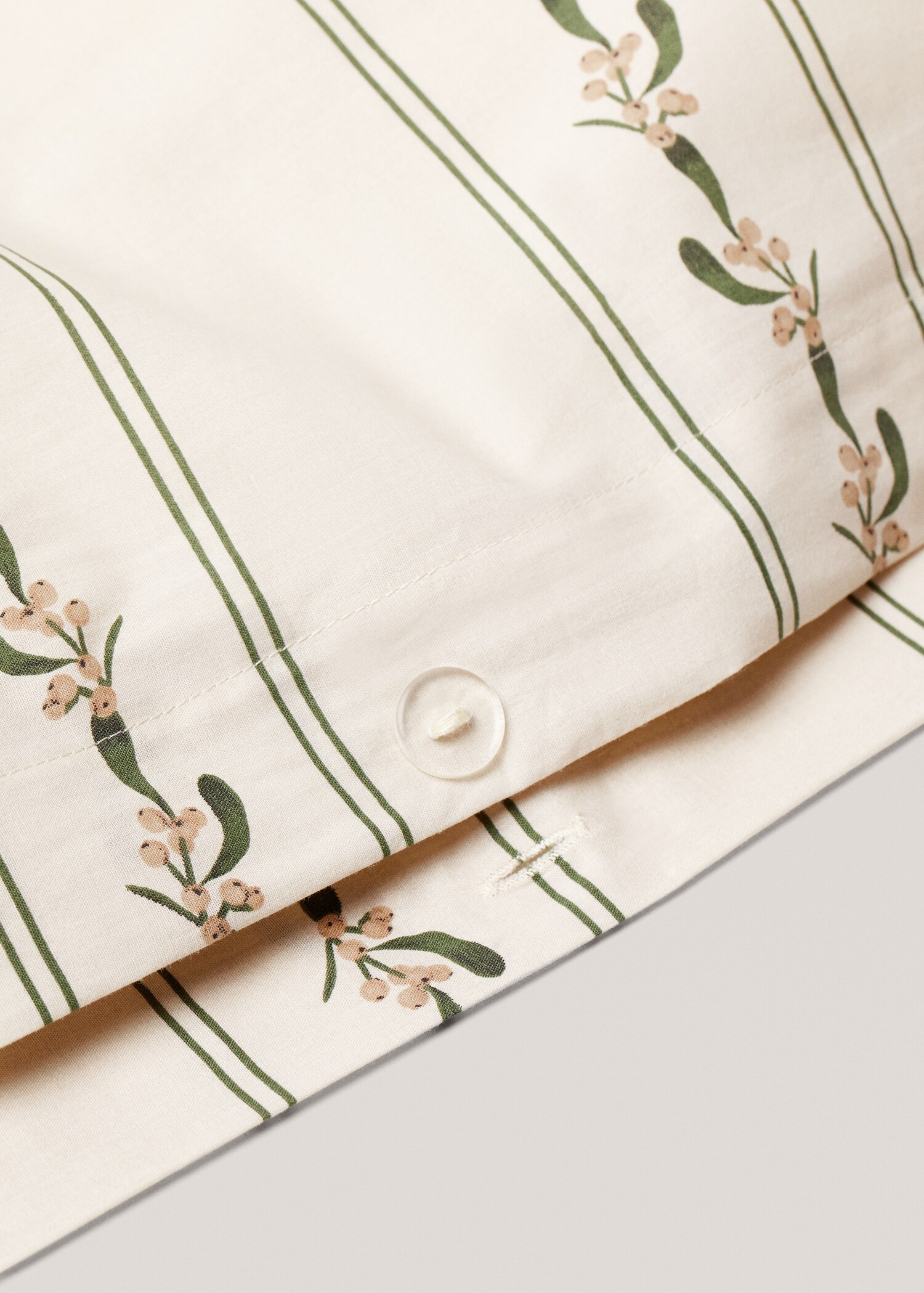 Bettbezug mit Blumendessin für 135 cm Bett - Detail des Artikels 1
