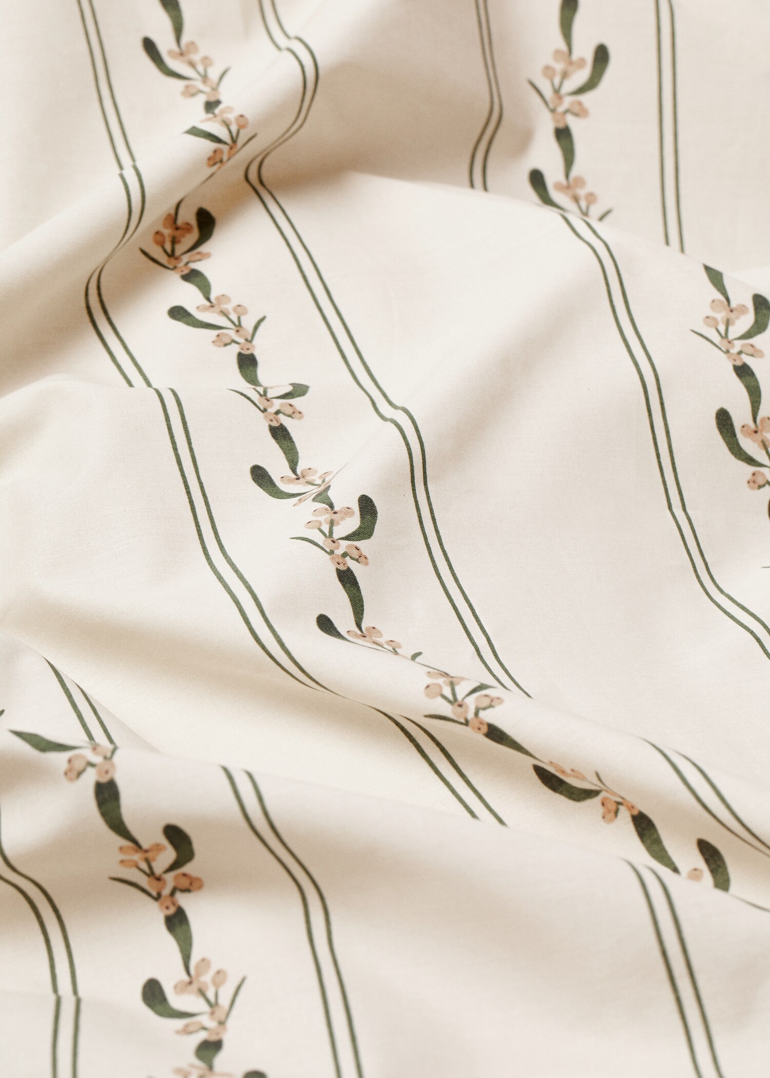 Bettbezug mit Blumendessin für 135 cm Bett - Detail des Artikels 2