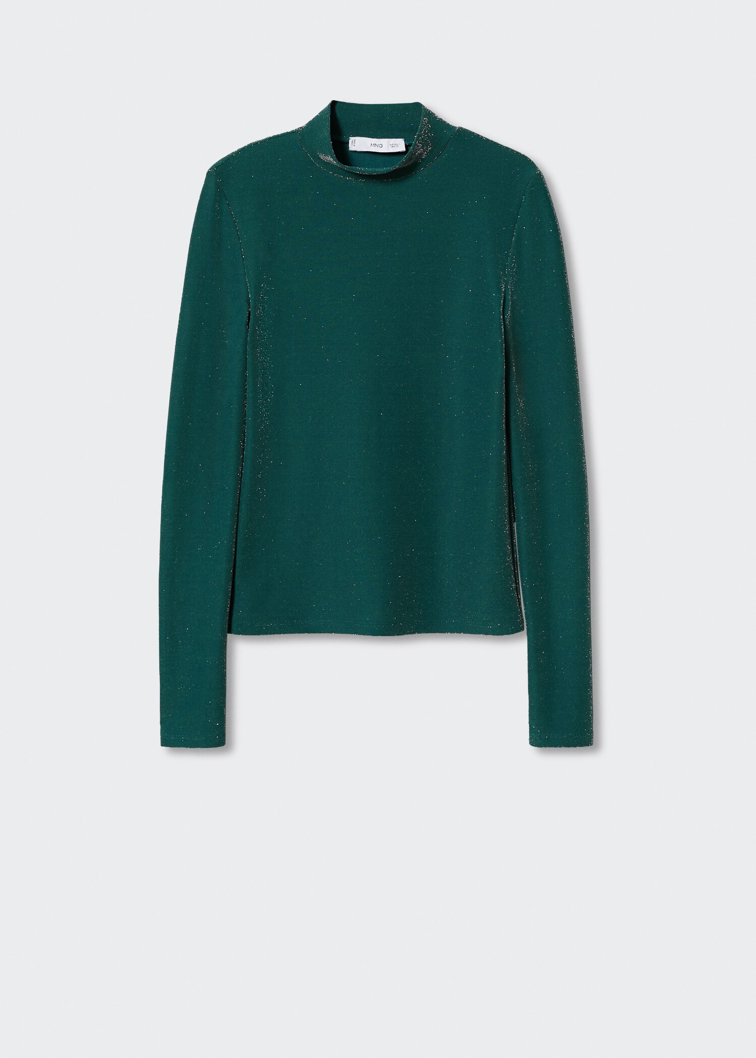 Shiny turtleneck t-shirt - Article without model