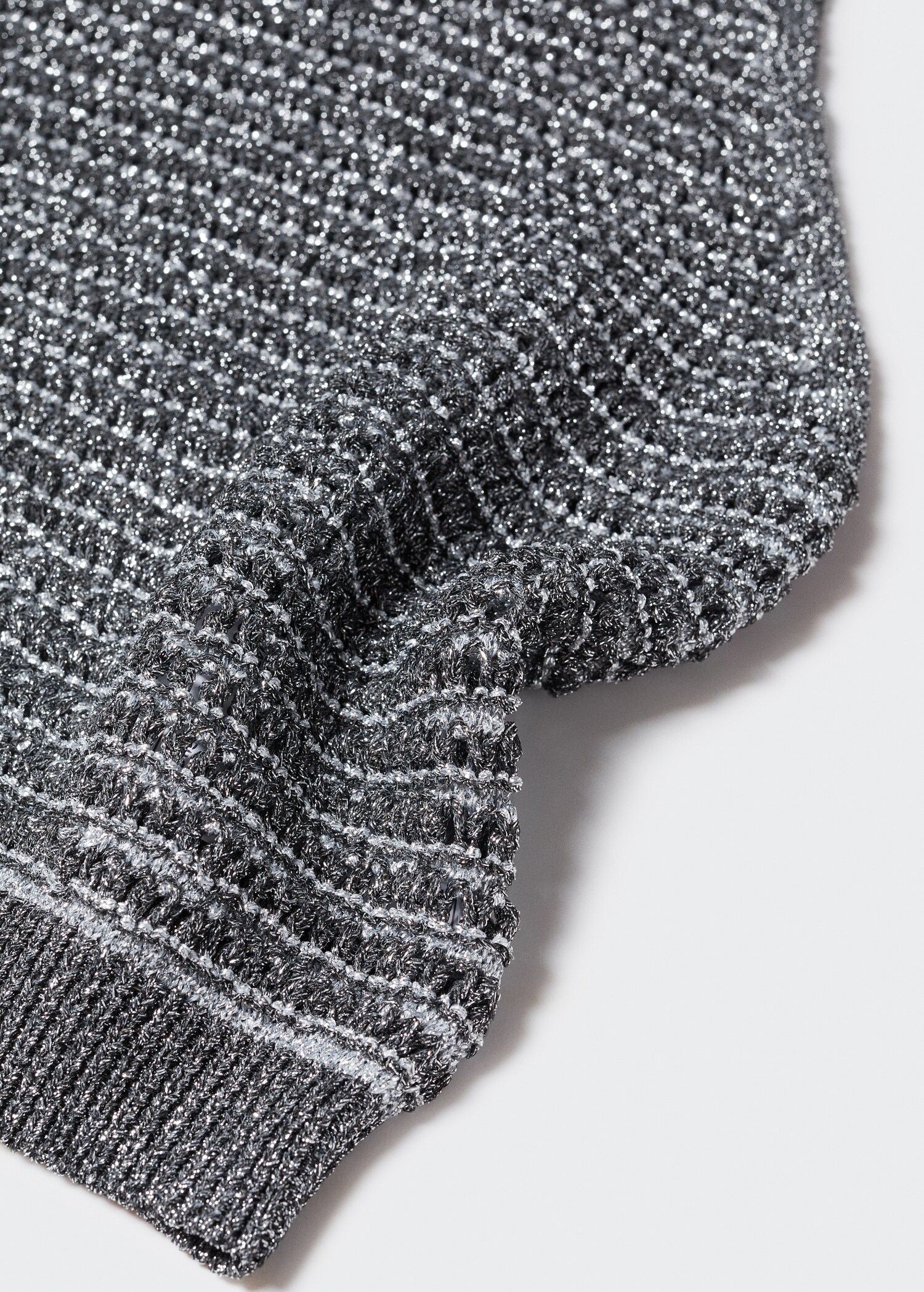 Lurex knitted top - Details of the article 8