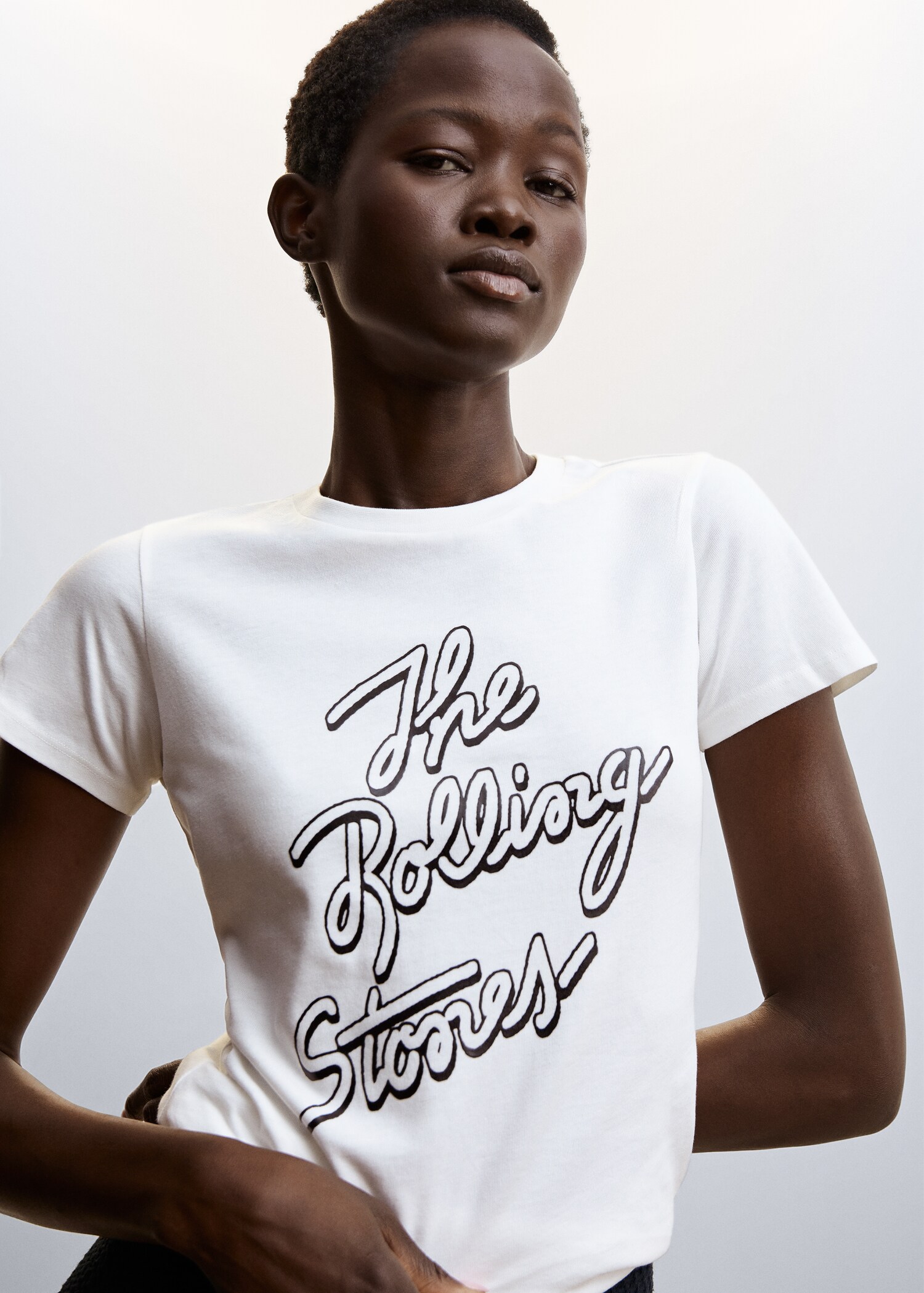 T-shirt The Rolling Stones - Plan moyen