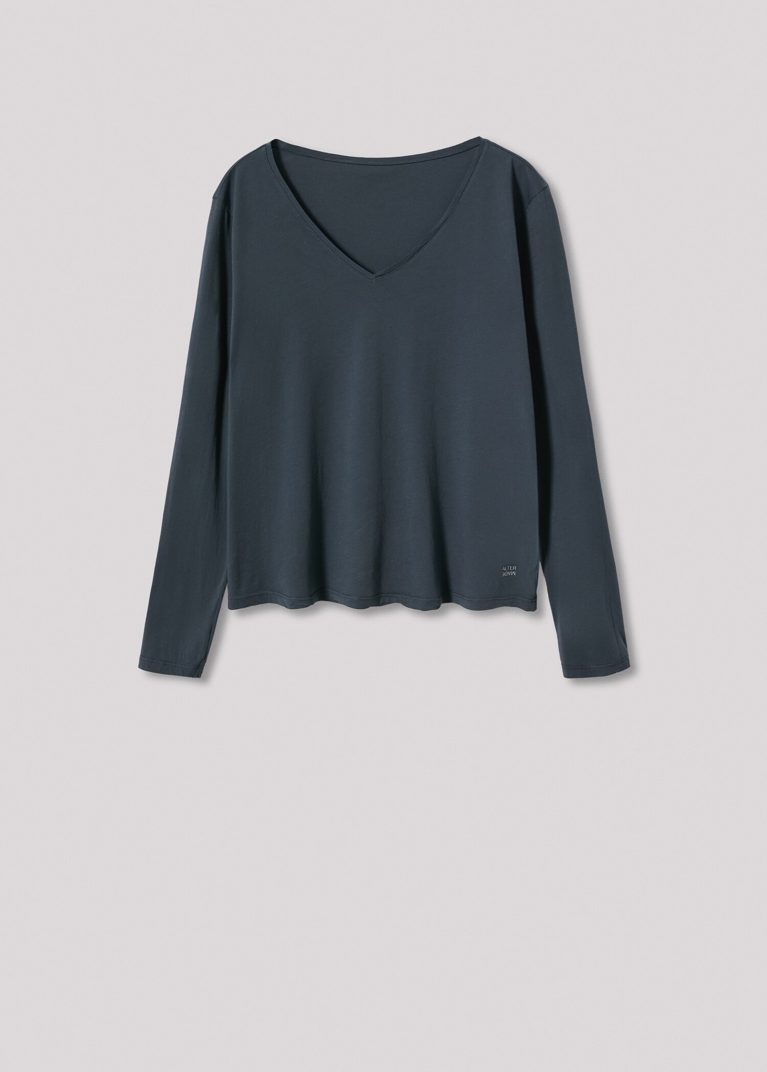 T-shirt à manches longues et col en V - Article sans modèle