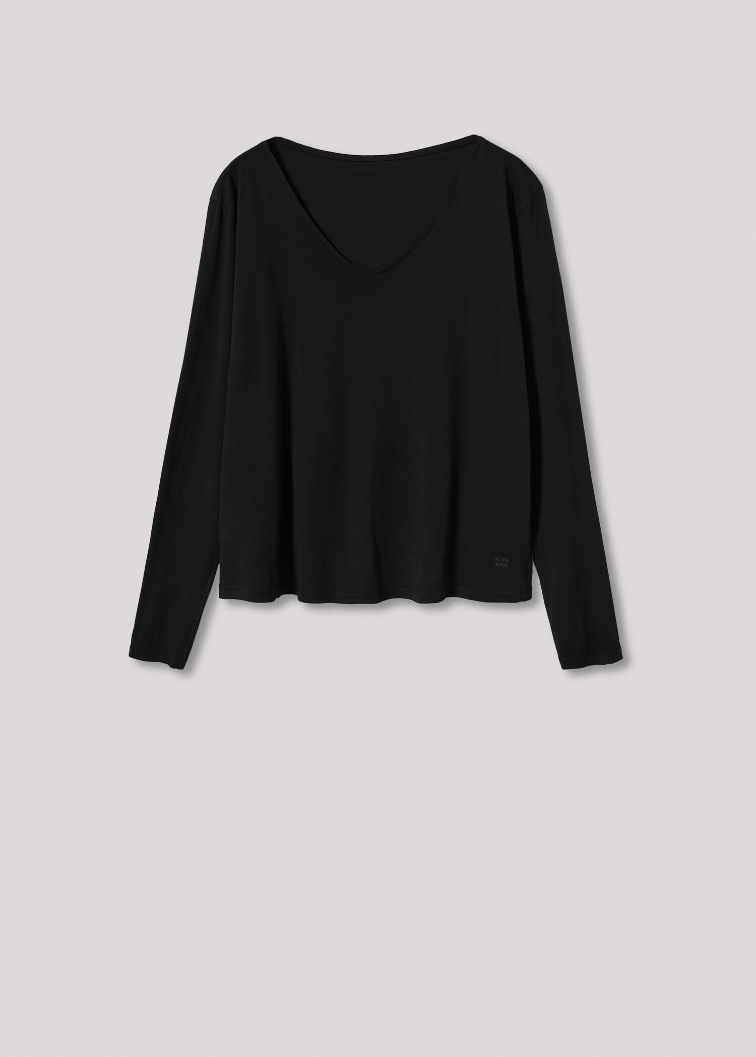 T-shirt à manches longues et col en V - Article sans modèle