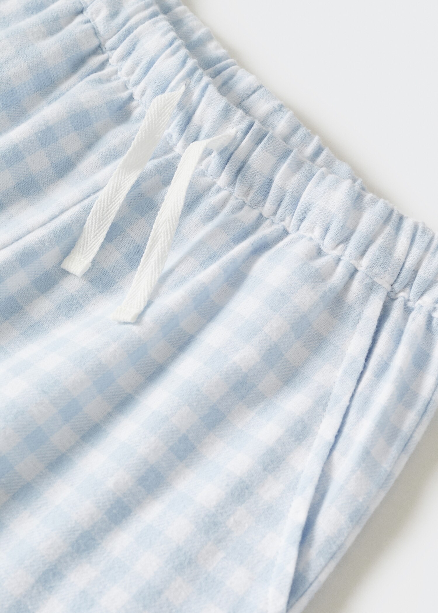 Pijama dos piezas largo cuadros - Detalle del artículo 0