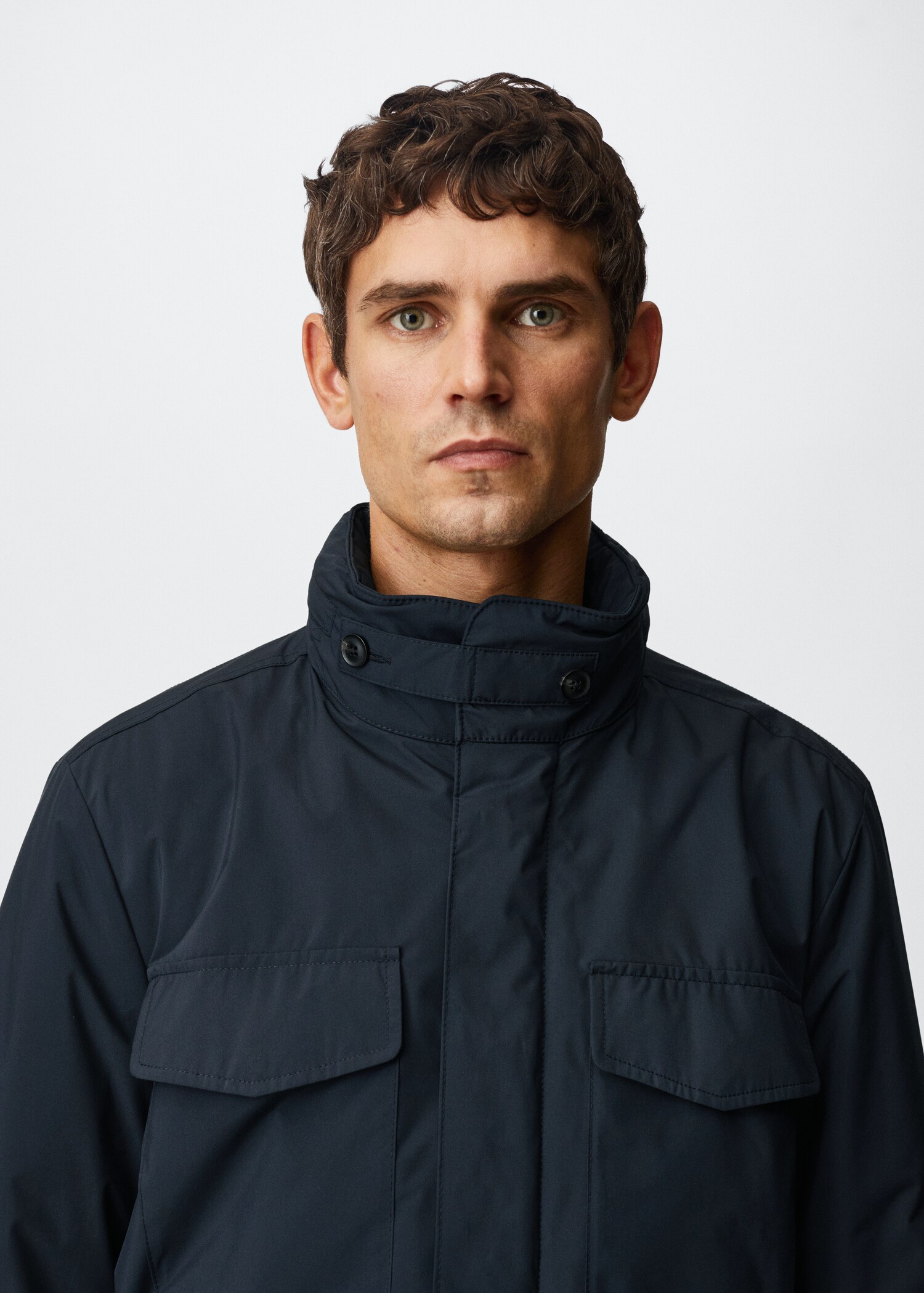 Veste longue poches - Détail de l'article 1