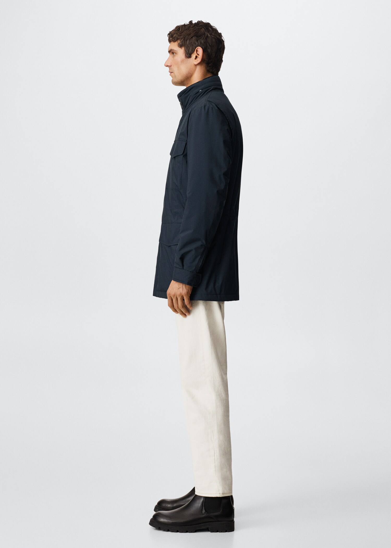 Veste longue poches - Détail de l'article 4