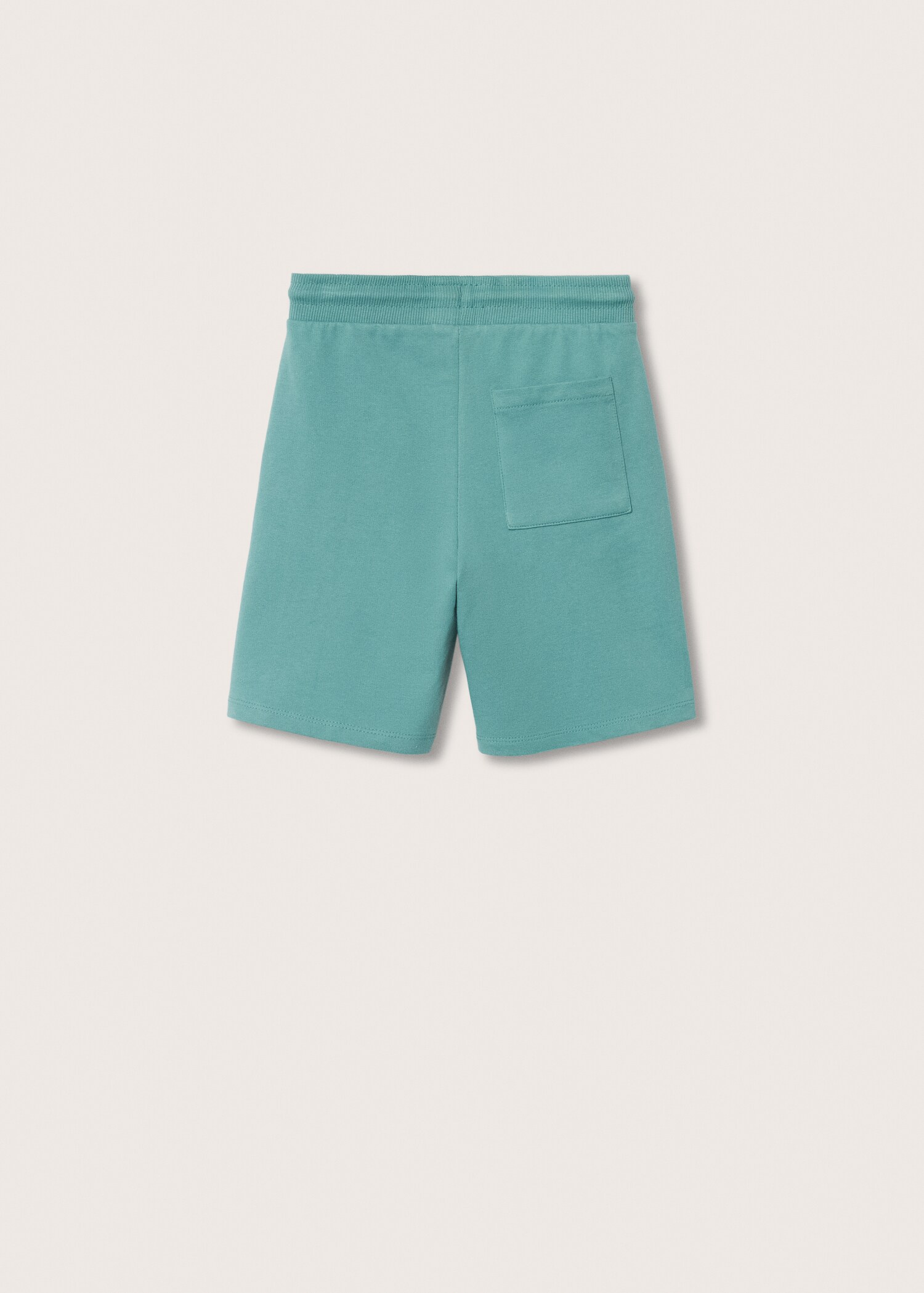 Bermuda jogging coton - Verso de l’article