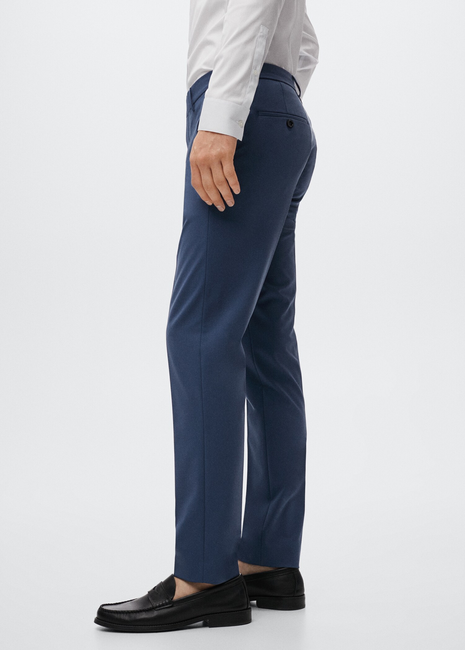 Костюмные брюки super slim fit - Деталь изделия 2