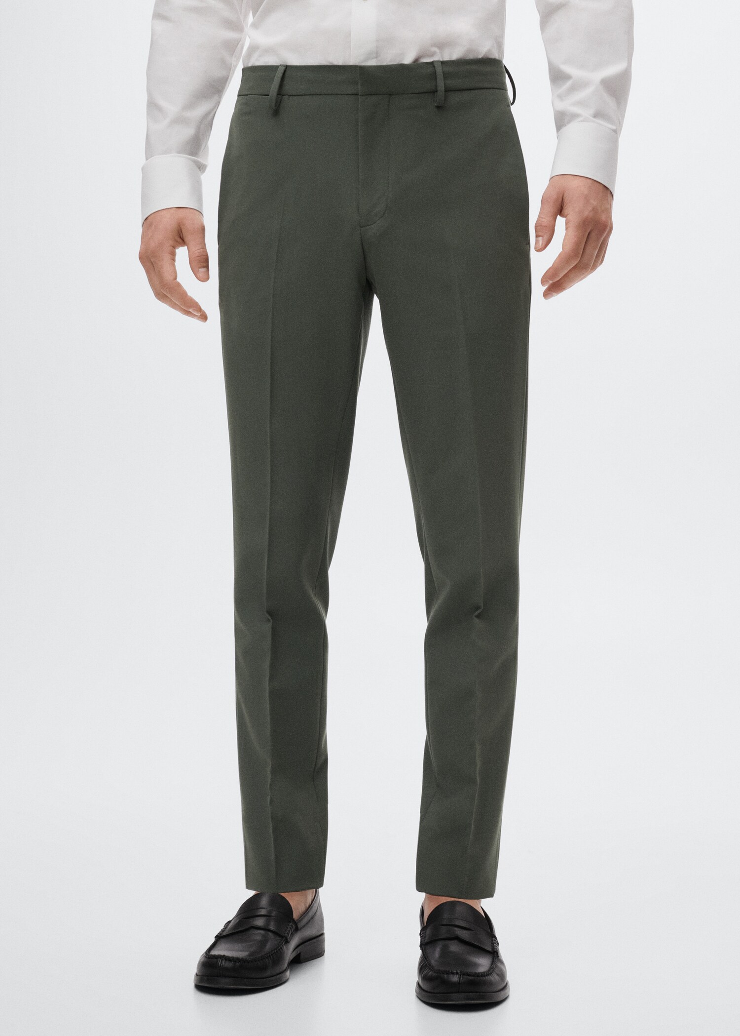 Костюмные брюки super slim fit - Средний план