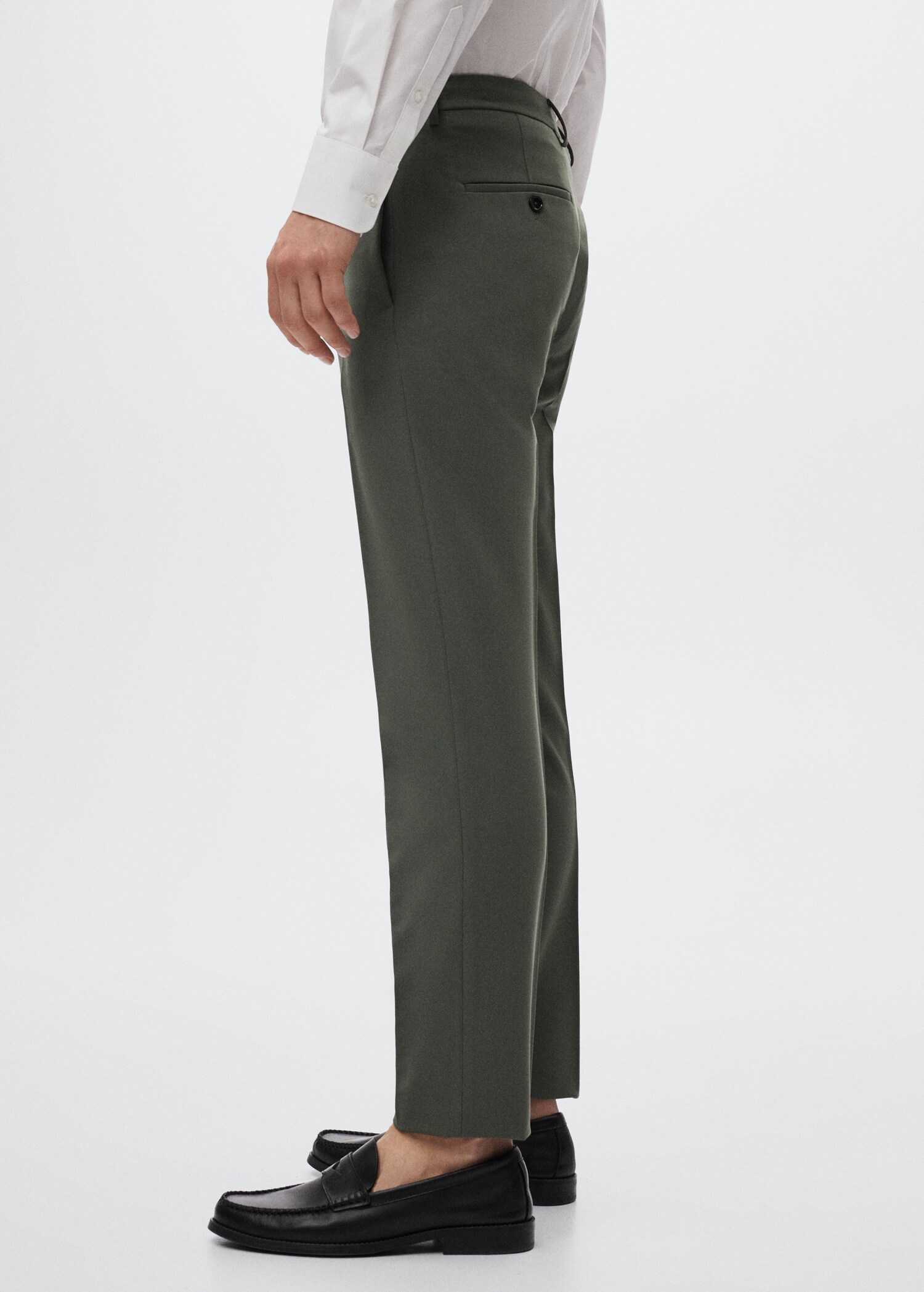 Костюмные брюки super slim fit - Деталь изделия 2