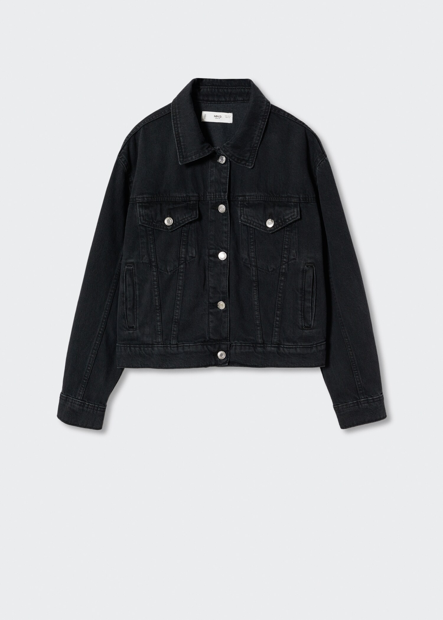 Pocketed denim jacket - Article without model