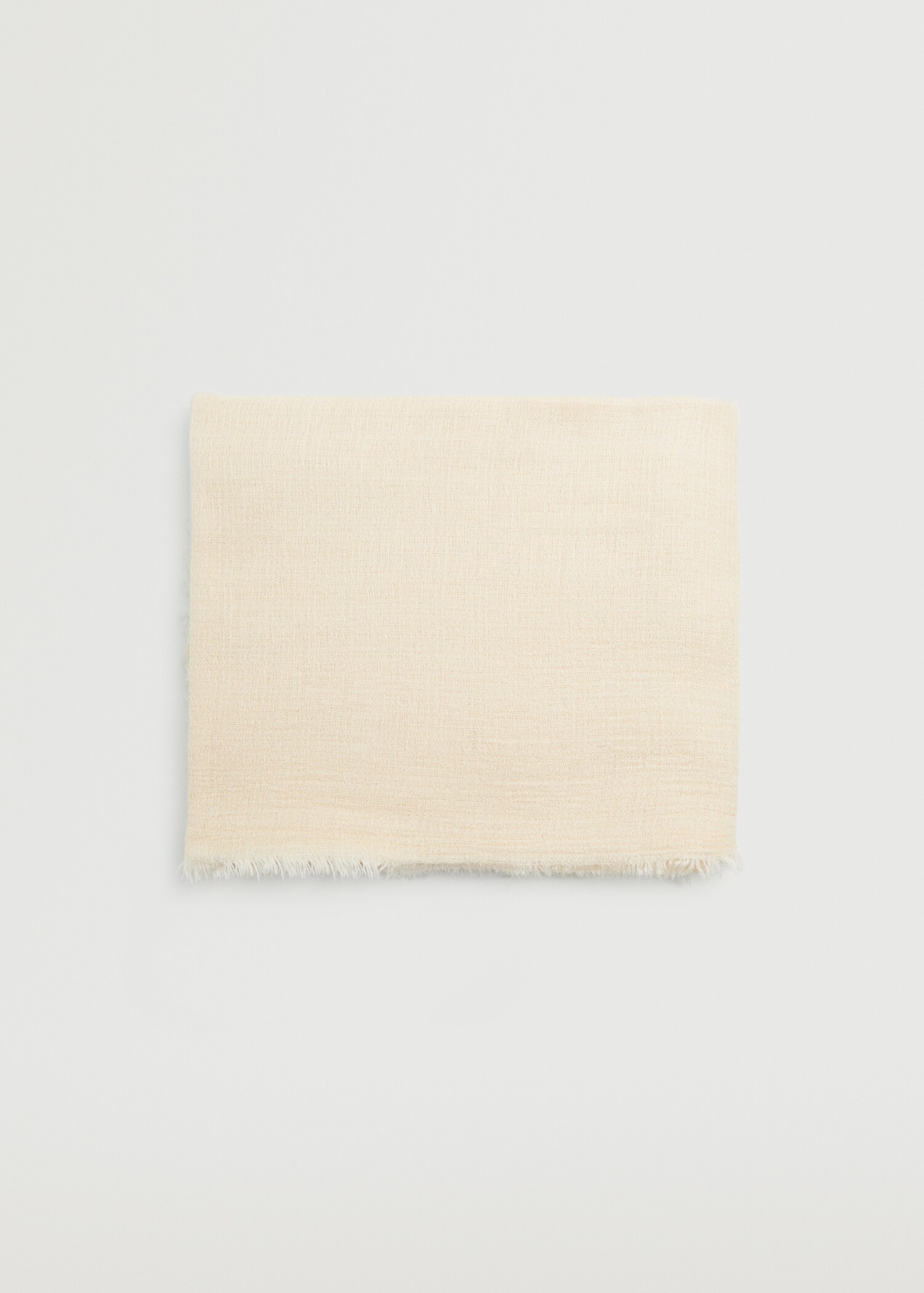Frayed edge scarf - Article without model