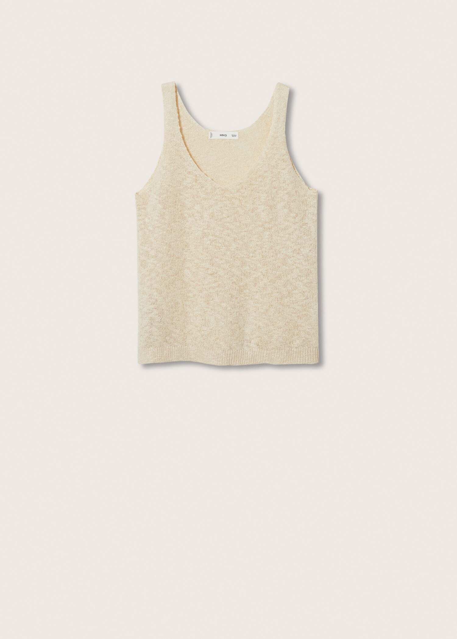 Textured knit top - Article without model