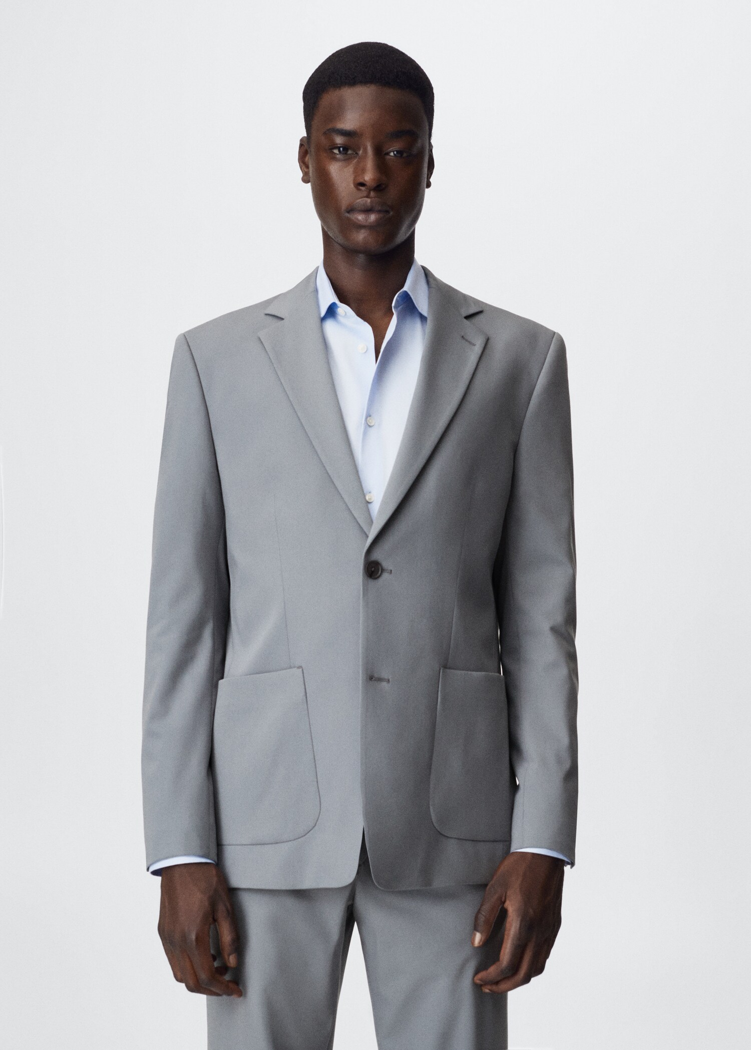 Giacca completo relaxed-fit - Piano medio