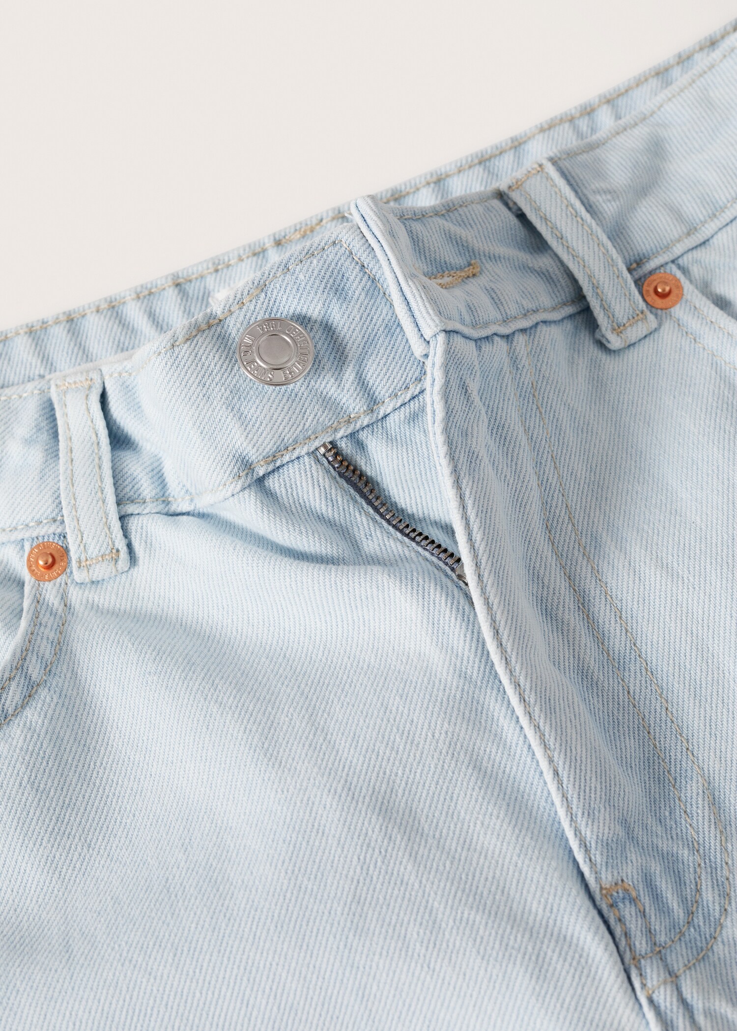 Denimshorts mom-fit - Artikkeldetalj 8