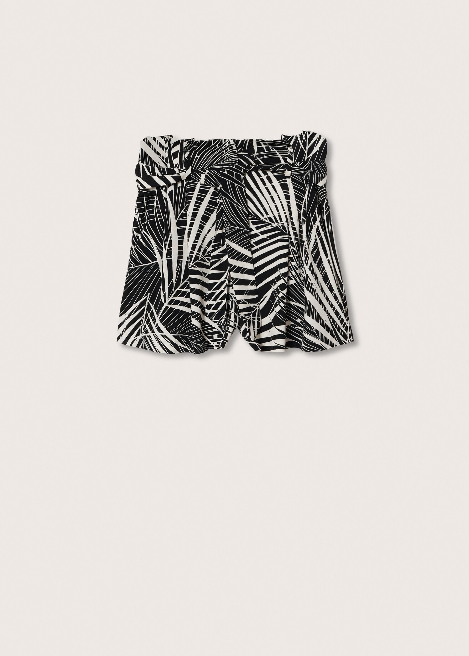 Short cinturón estampado - Artículo sin modelo