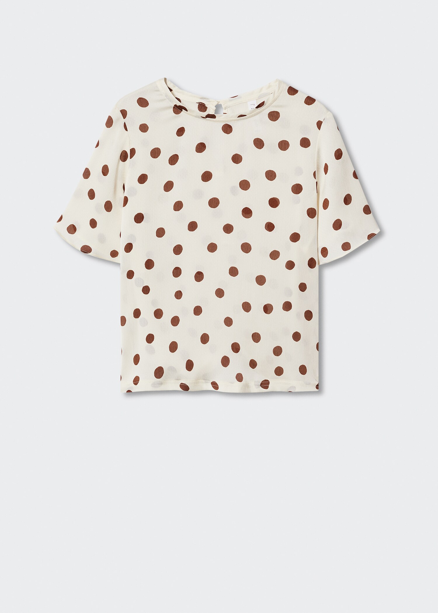 Blusa estampado lunares - Artículo sin modelo