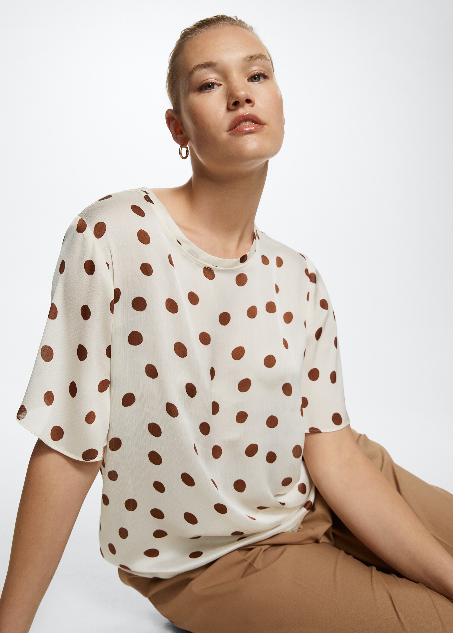 Blusa estampado lunares - Detalle del artículo 3