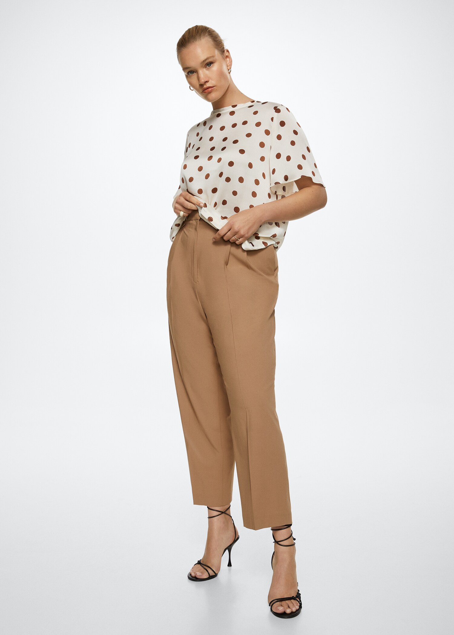 Blusa estampado lunares - Detalle del artículo 4