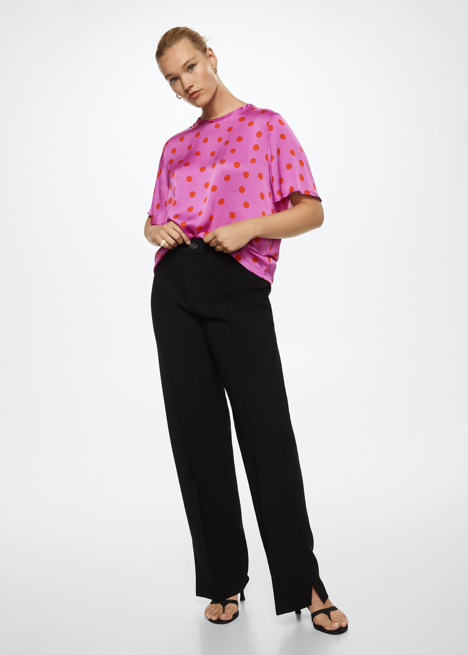 Blusa estampado lunares - Detalle del artículo 4