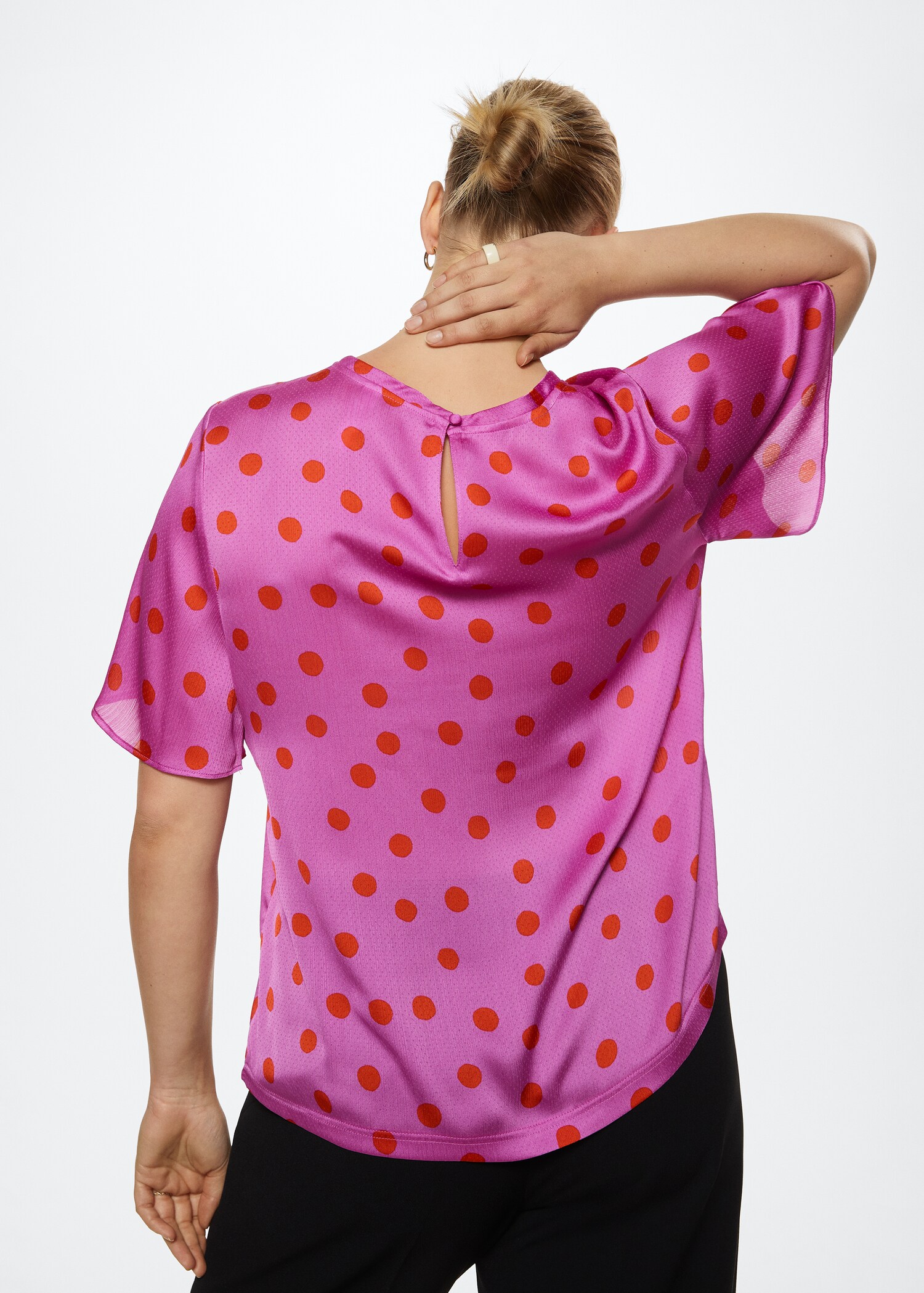 Blusa estampado lunares - Detalle del artículo 5