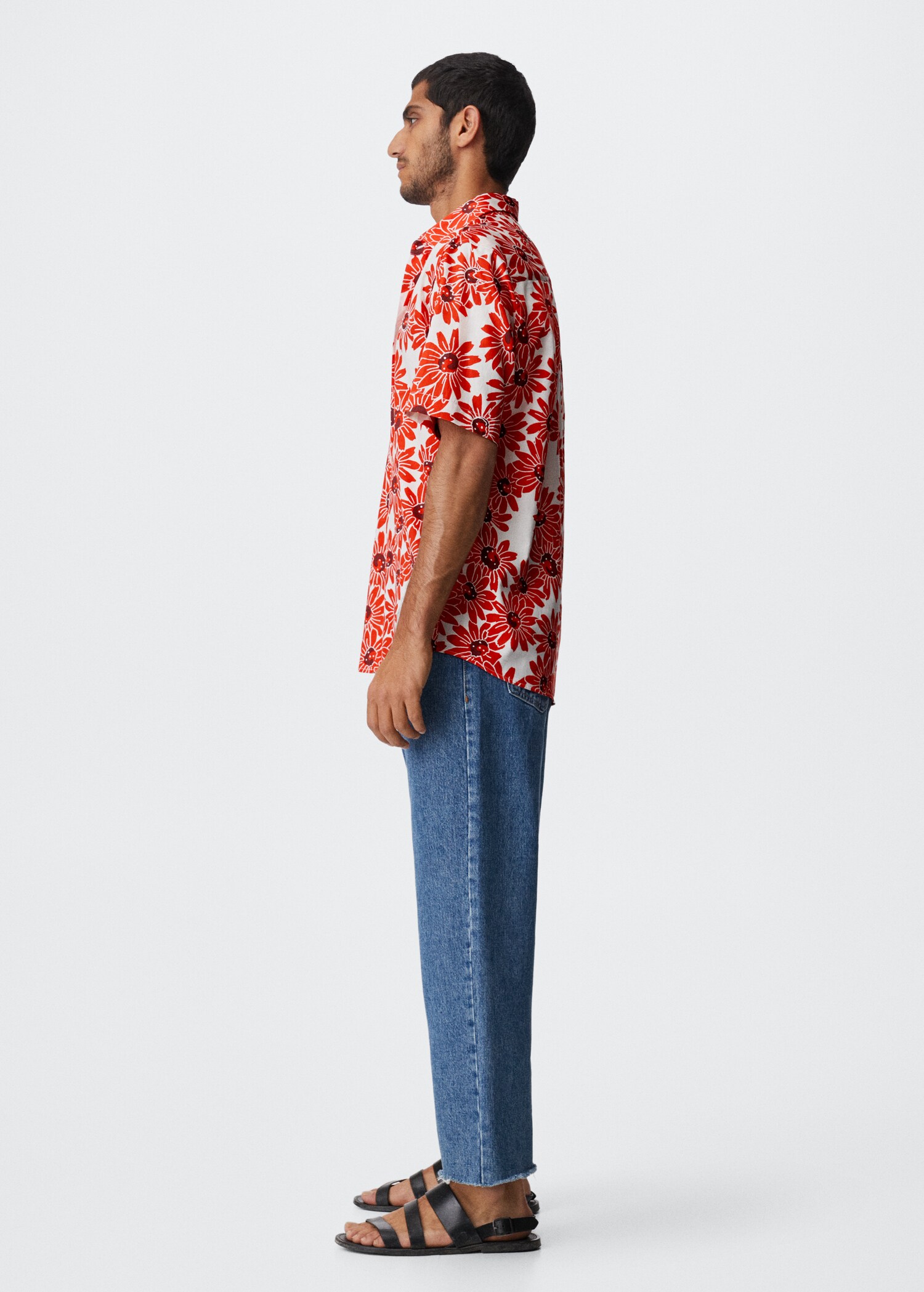 Floral print shirt - Details of the article 2