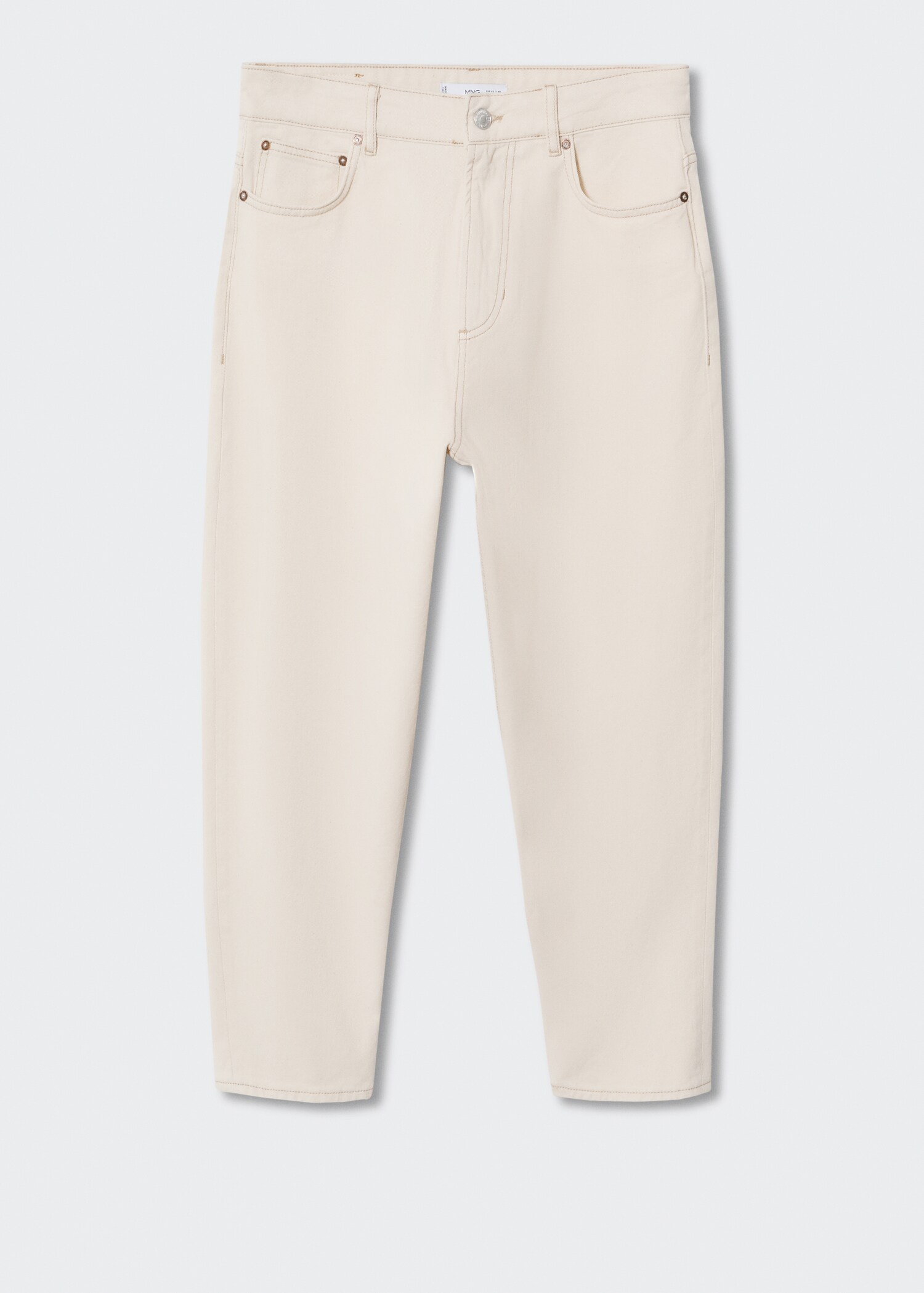 Jeans tapered loose cropped  - Articolo senza modello