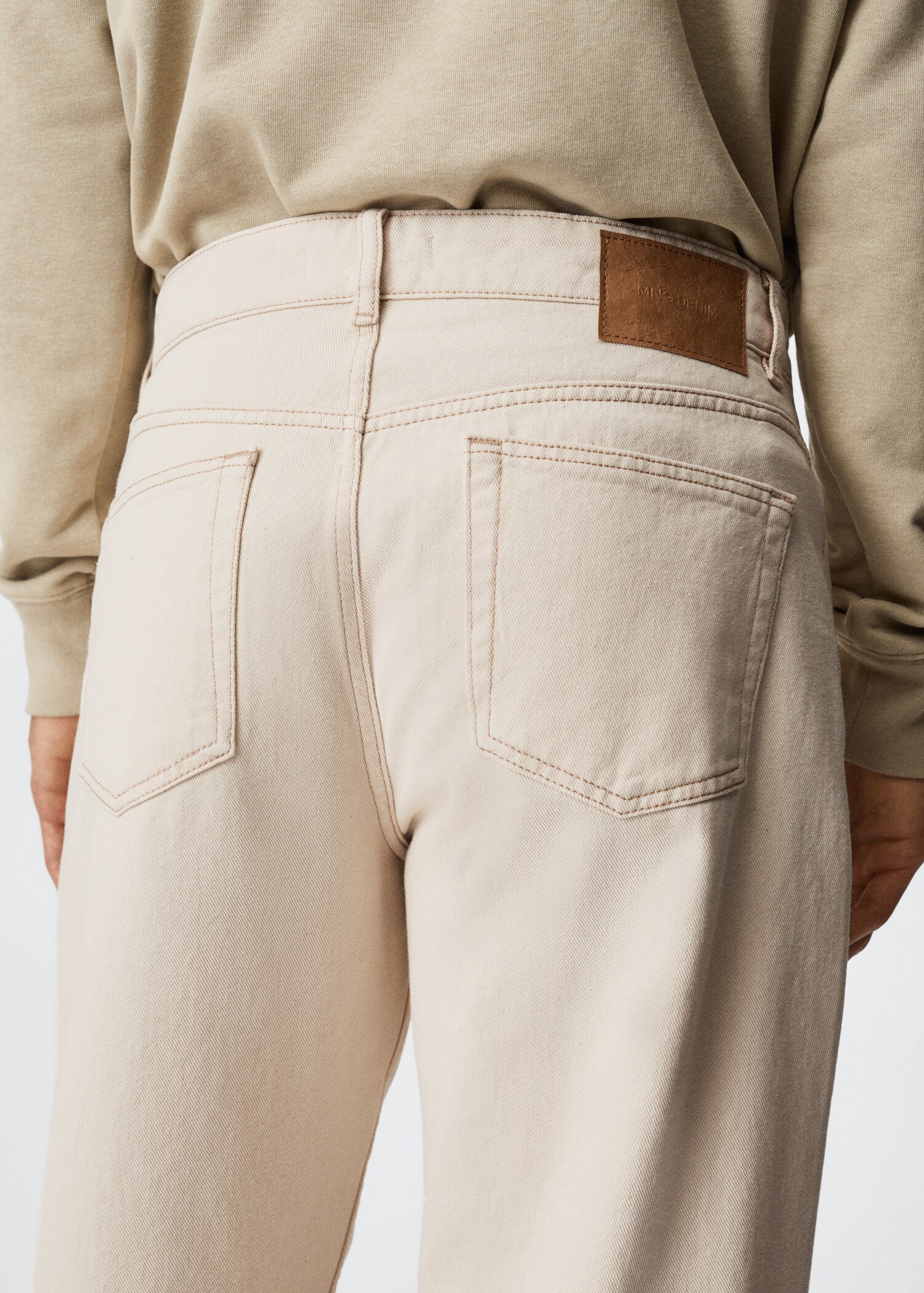 Jeans tapered loose cropped  - Dettaglio dell'articolo 3
