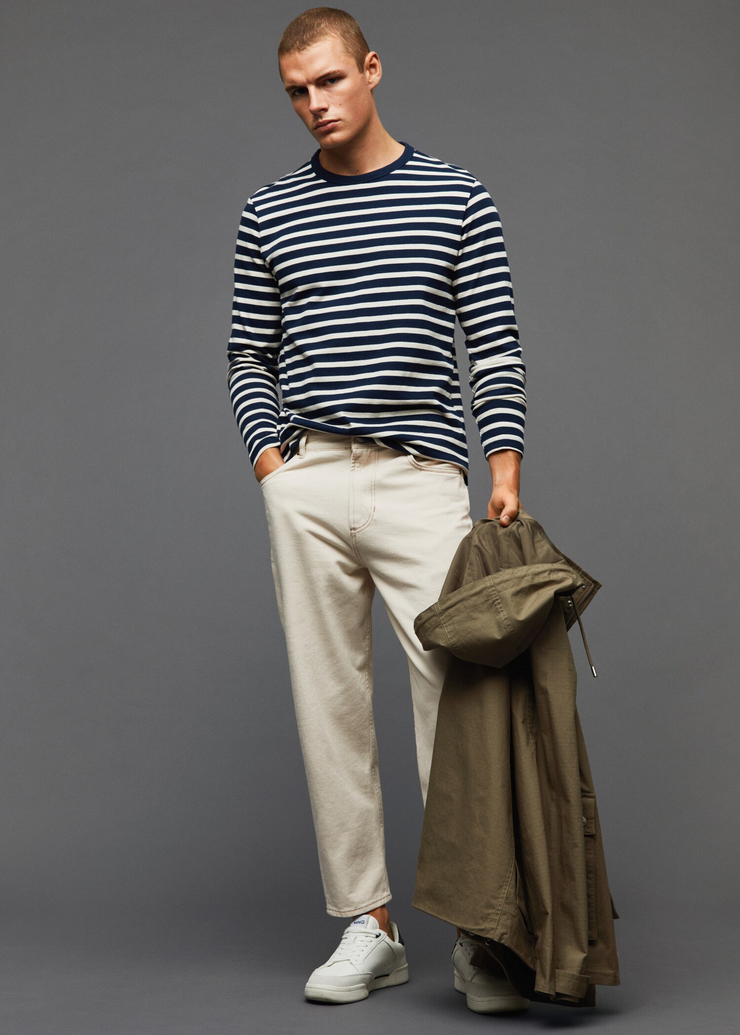 Jeans tapered loose cropped  - Dettaglio dell'articolo 6