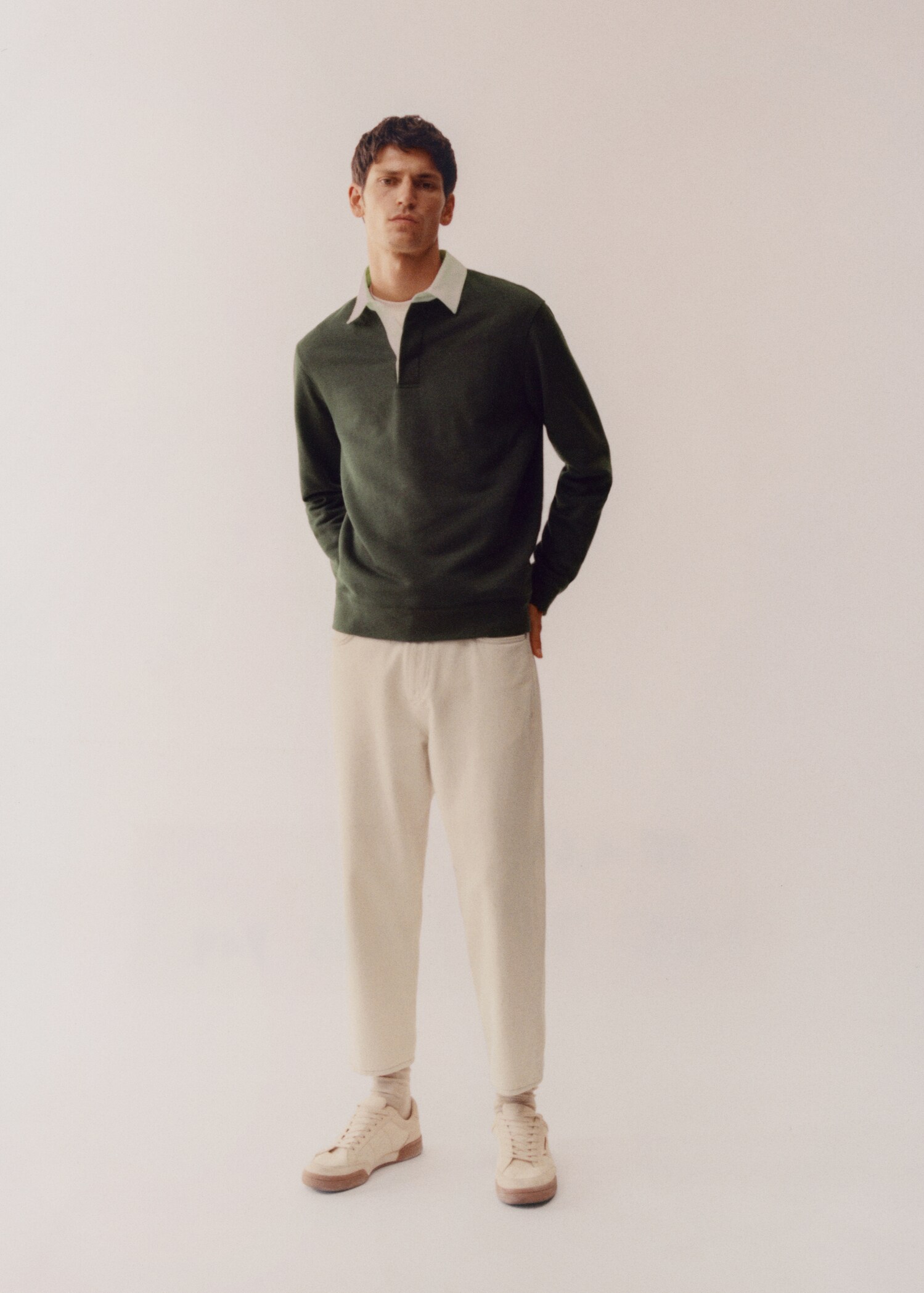Jeans tapered loose cropped  - Dettaglio dell'articolo 9