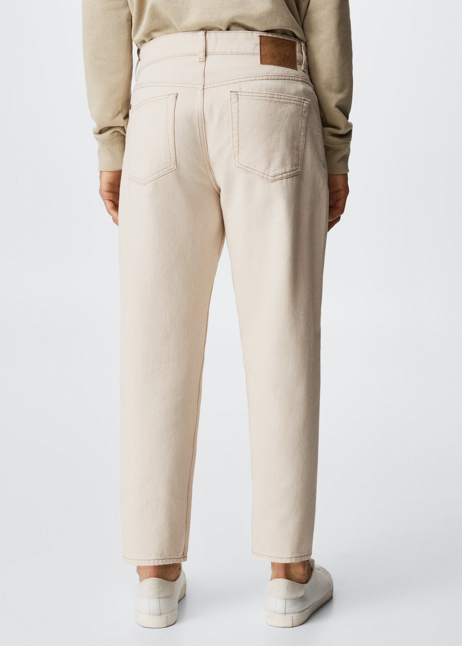 Jeans tapered loose cropped  - Retro dell'articolo