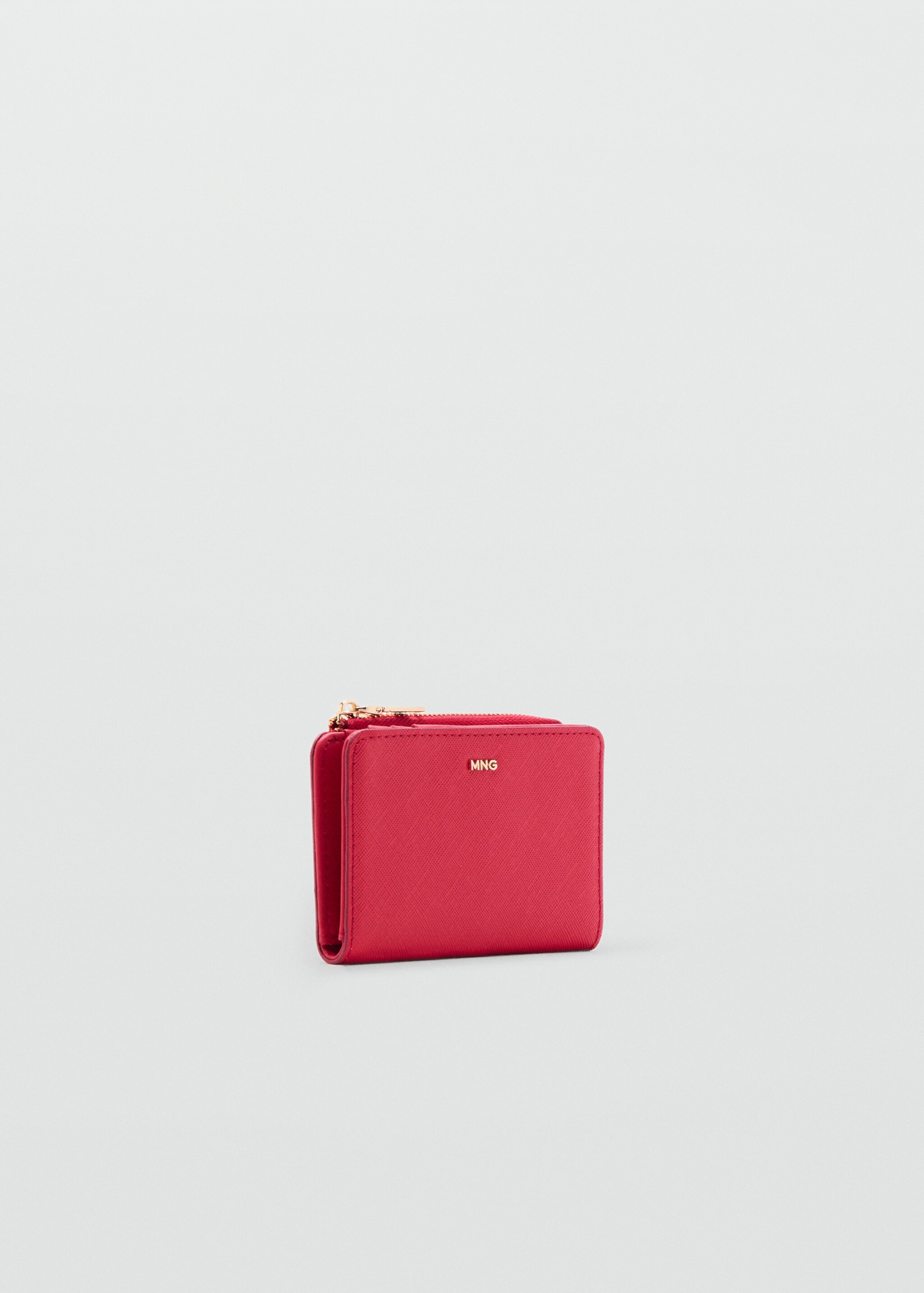 Small wallet with Saffiano effect - Medium plane, Red. Ref: 37021388-00.
