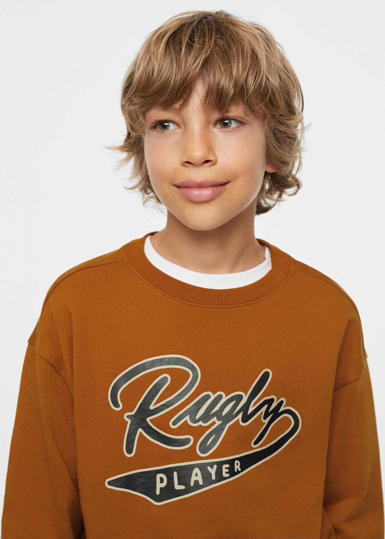 Cotton-blend printed sweatshirt - Details of the article 1