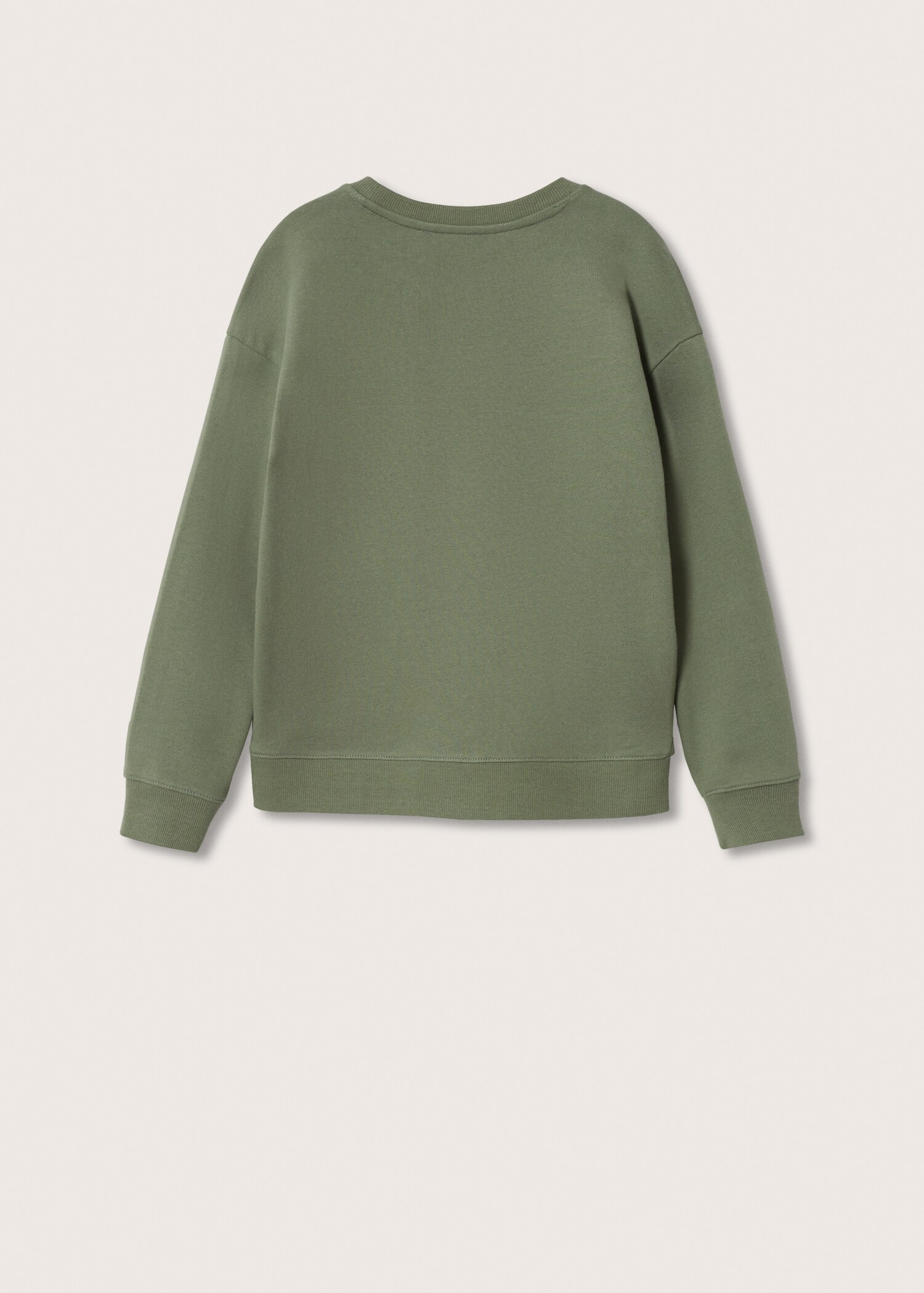 Sweat-shirt coton imprimé - Verso de l’article