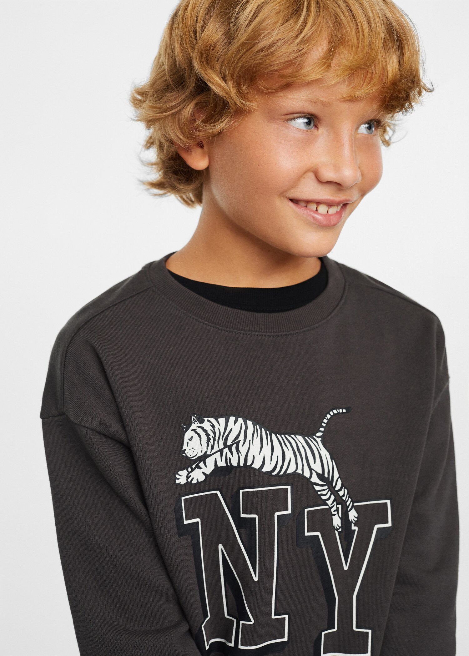 Sweat-shirt coton imprimé - Détail de l'article 4