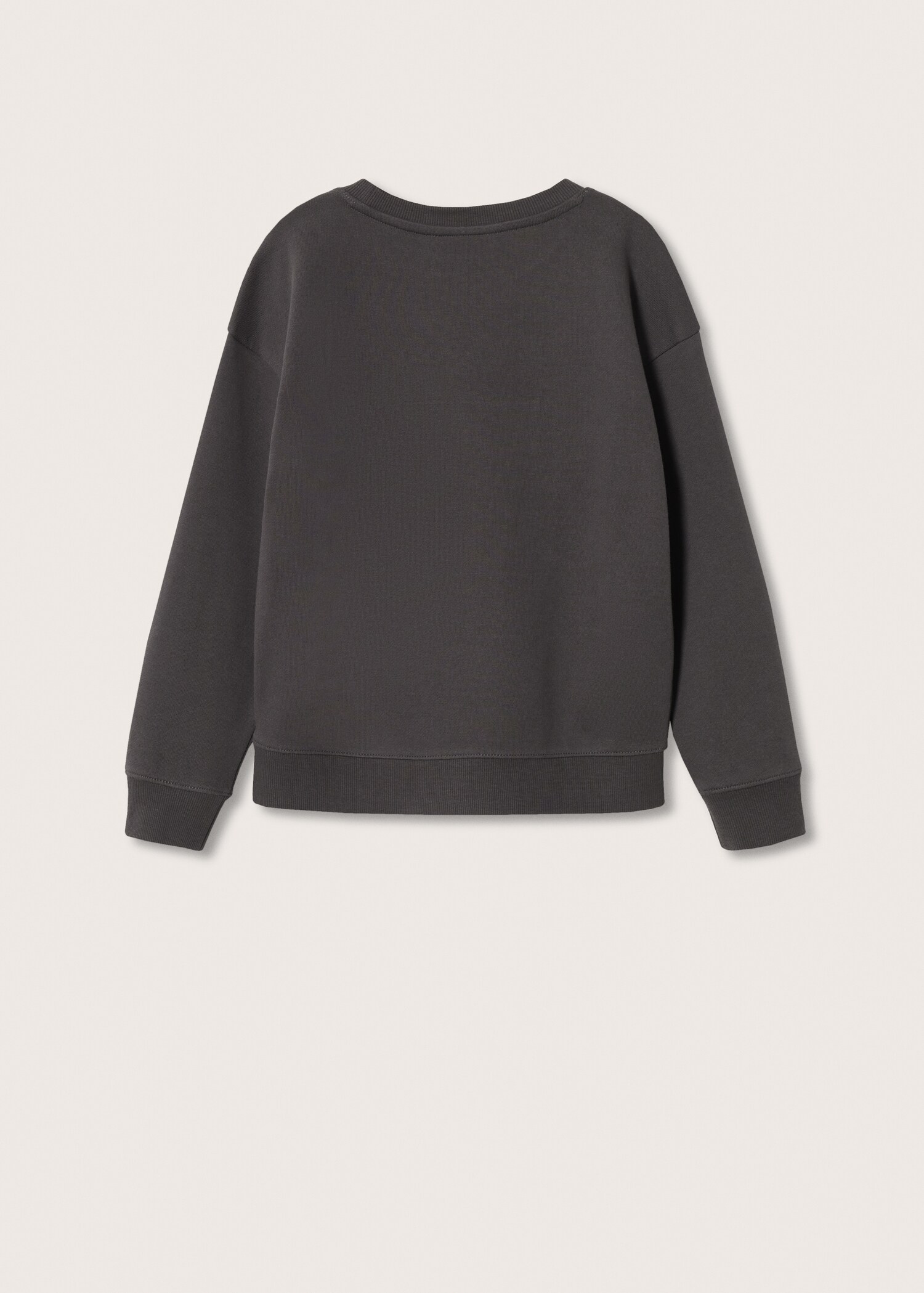 Sweat-shirt coton imprimé - Verso de l’article