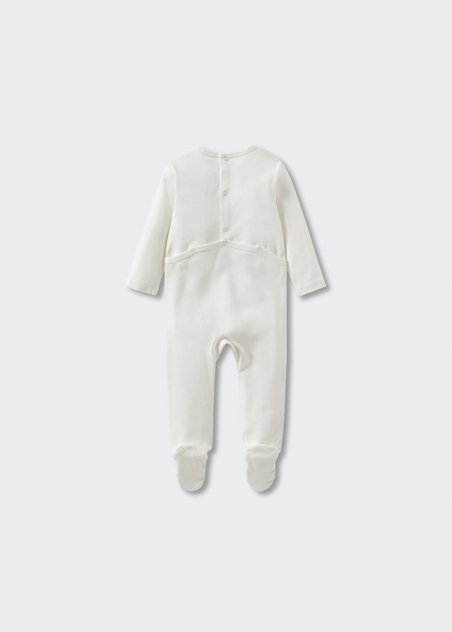 Cotton one-piece suit - Reverse of the article