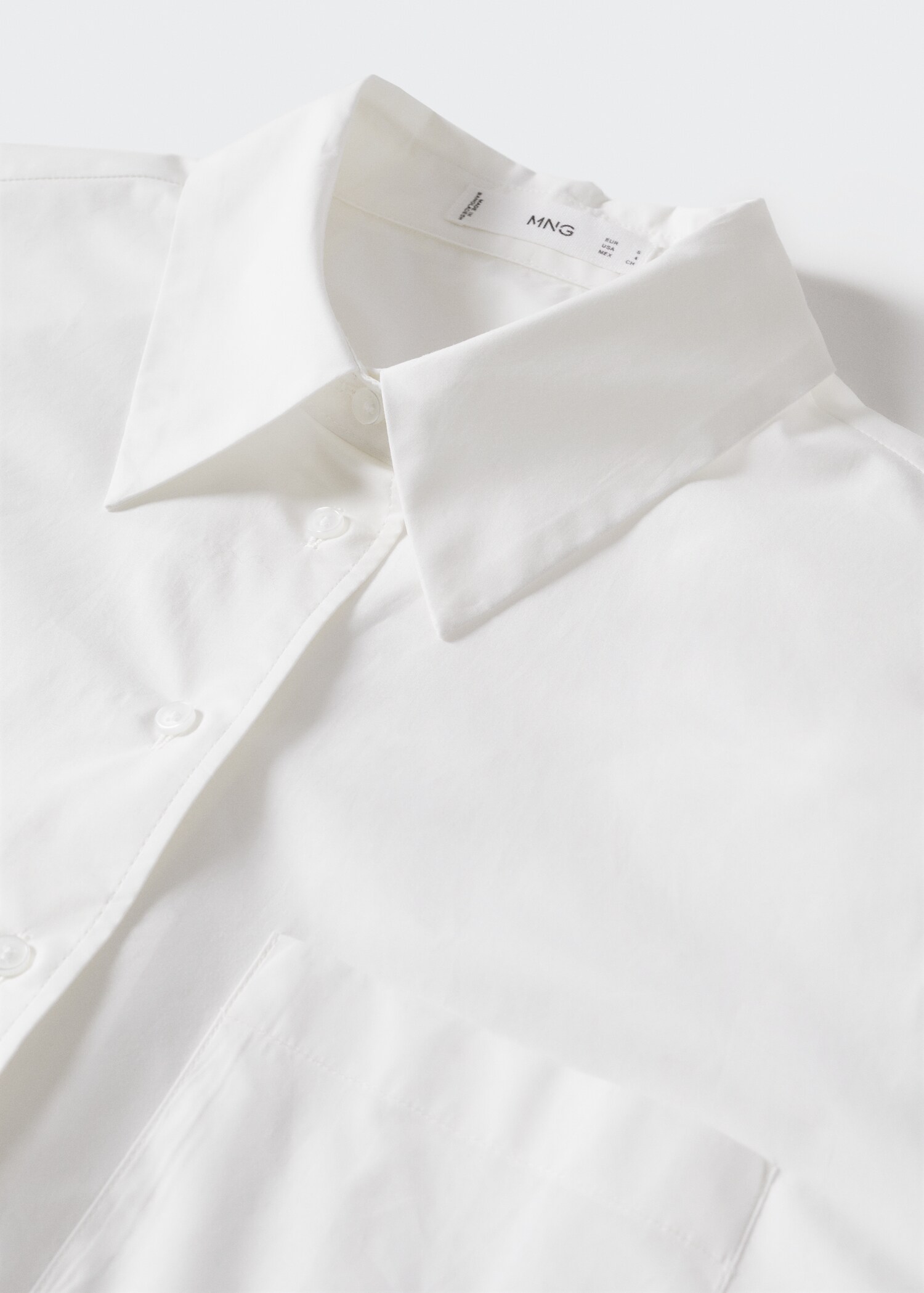 Oversize cotton shirt - Details of the article 8
