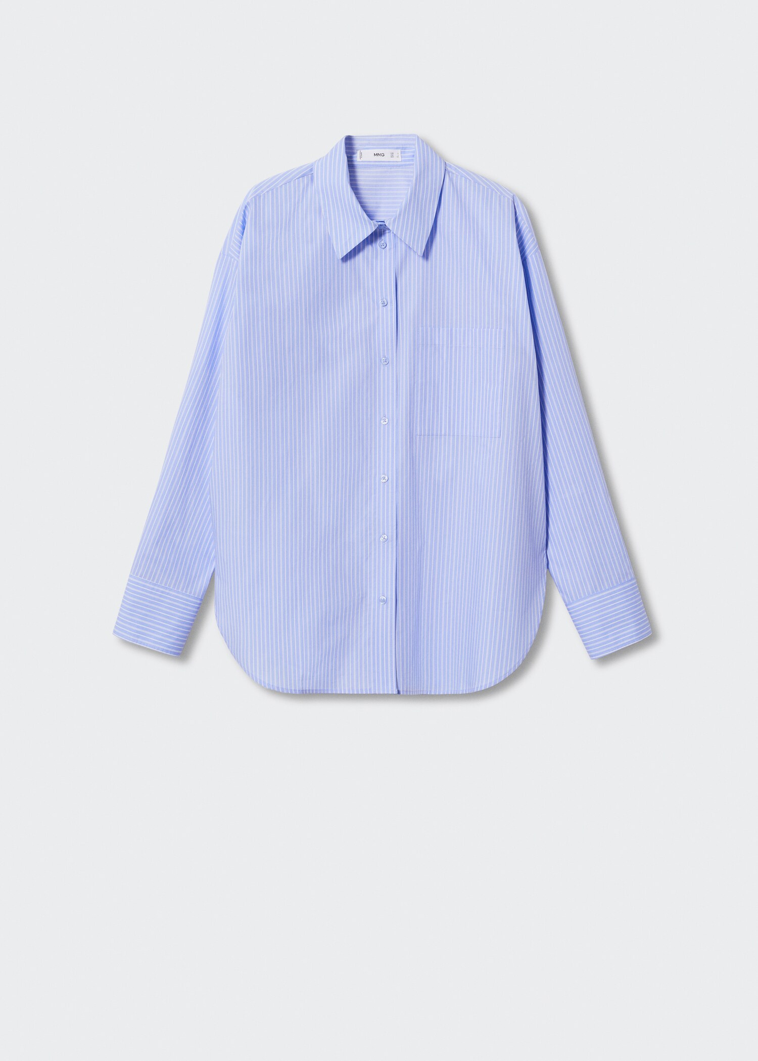 Oversize cotton shirt - Article without model