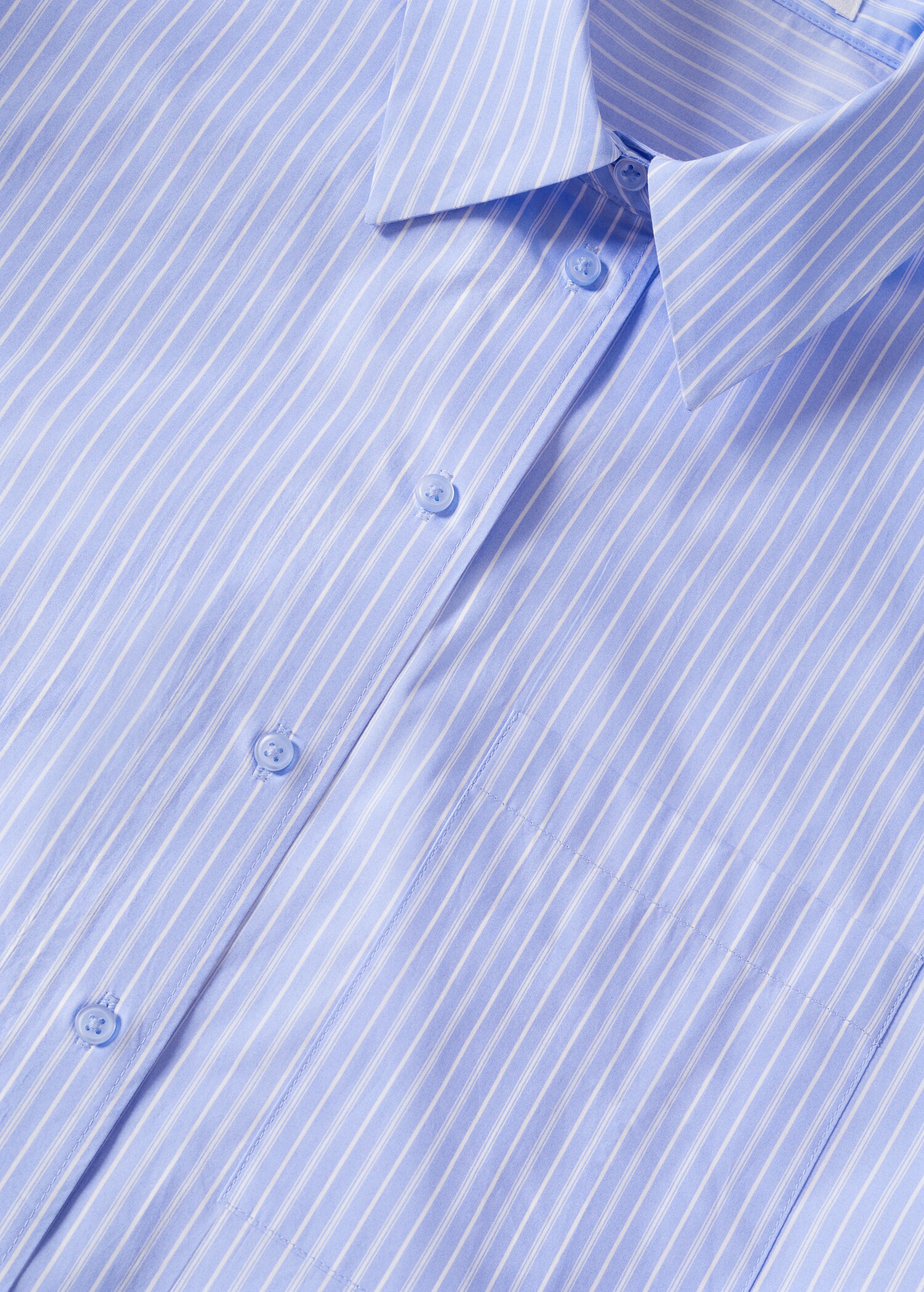 Oversize cotton shirt - Details of the article 8