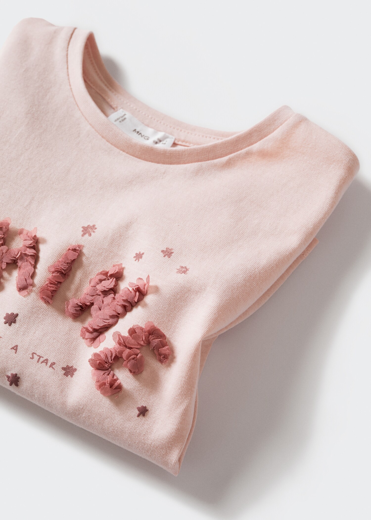 Embossed long-sleeved t-shirt - Details of the article 7