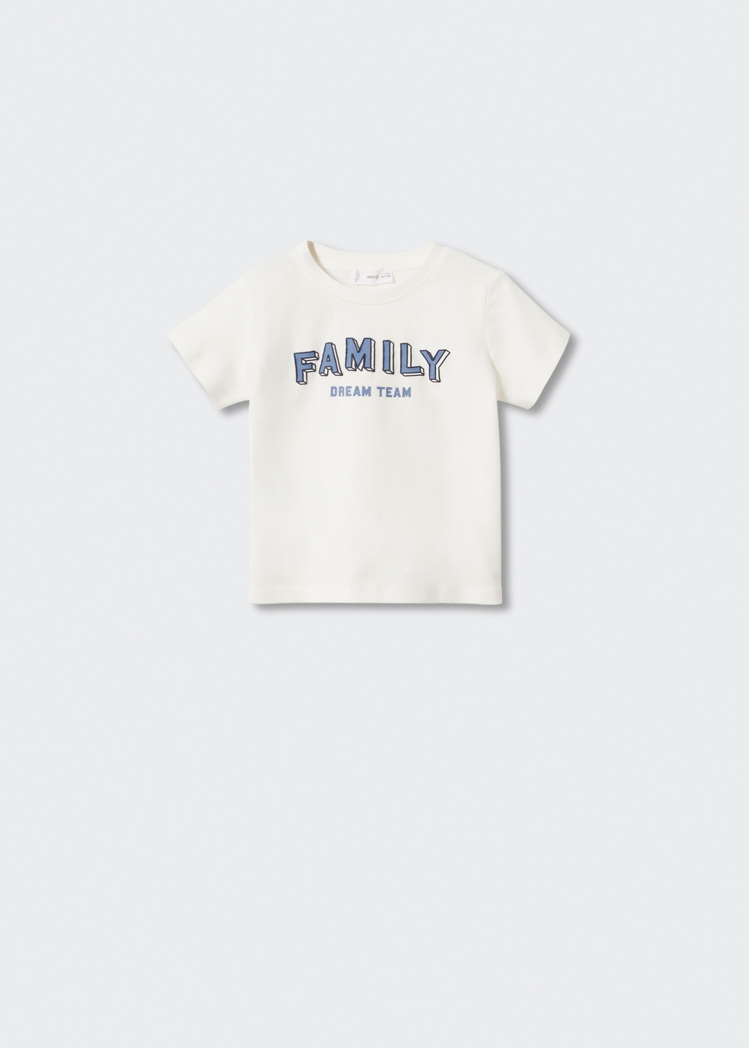 Printed cotton-blend T-shirt - Article without model