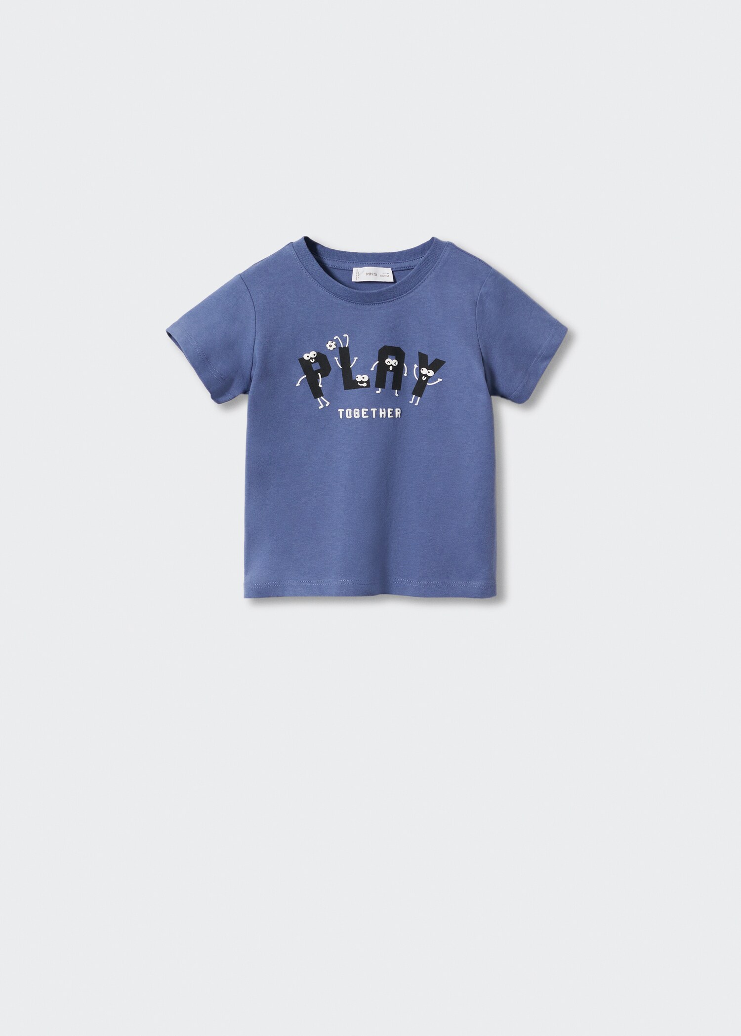 Printed cotton-blend T-shirt - Article without model