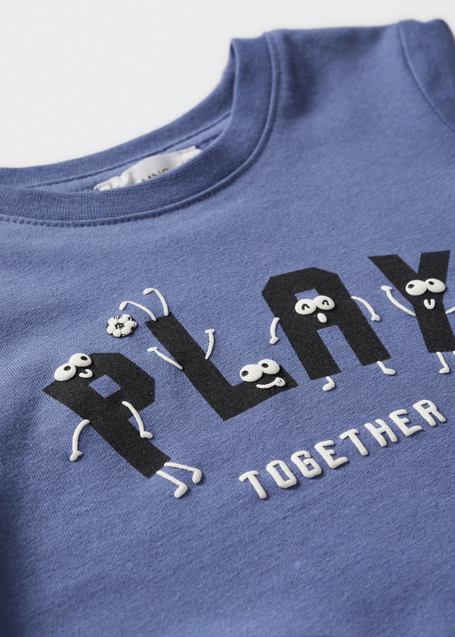 Printed cotton-blend T-shirt - Details of the article 9