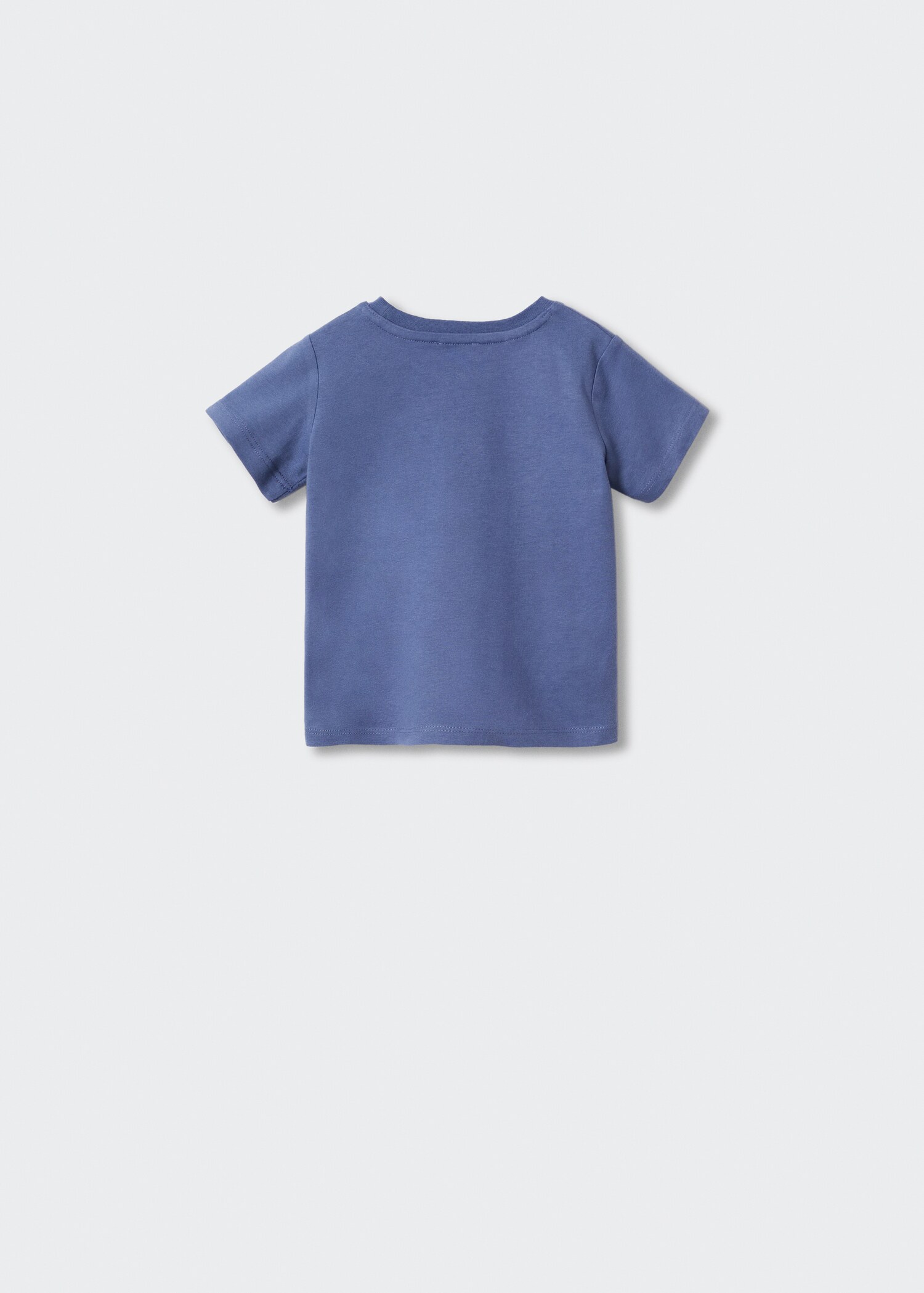 Printed cotton-blend T-shirt - Reverse of the article