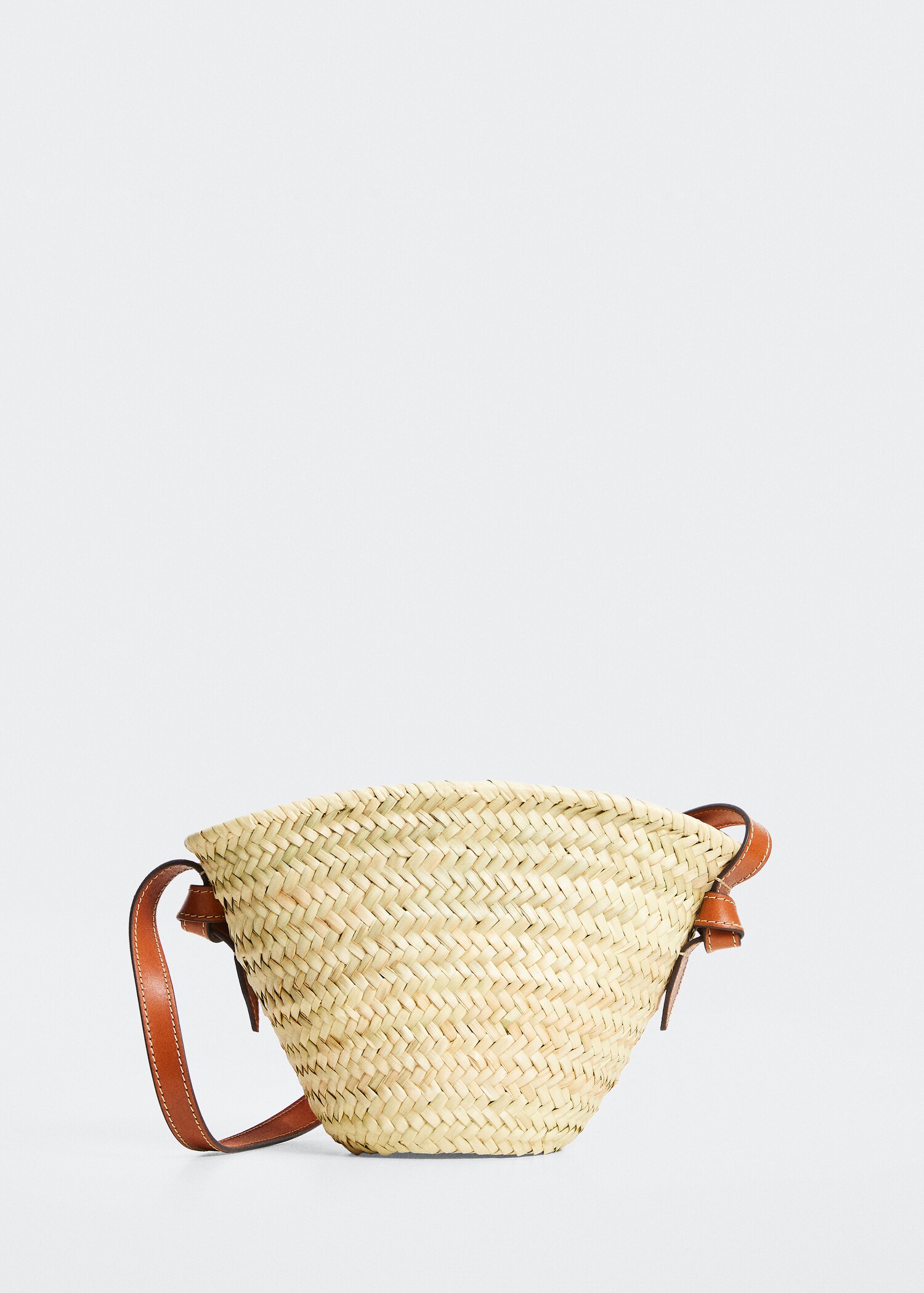 Leather basket bag - Article without model